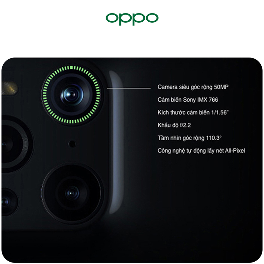 Điện Thoại Oppo Find X3 Pro 5G (12GB/256G) - Hàng Chính Hãng