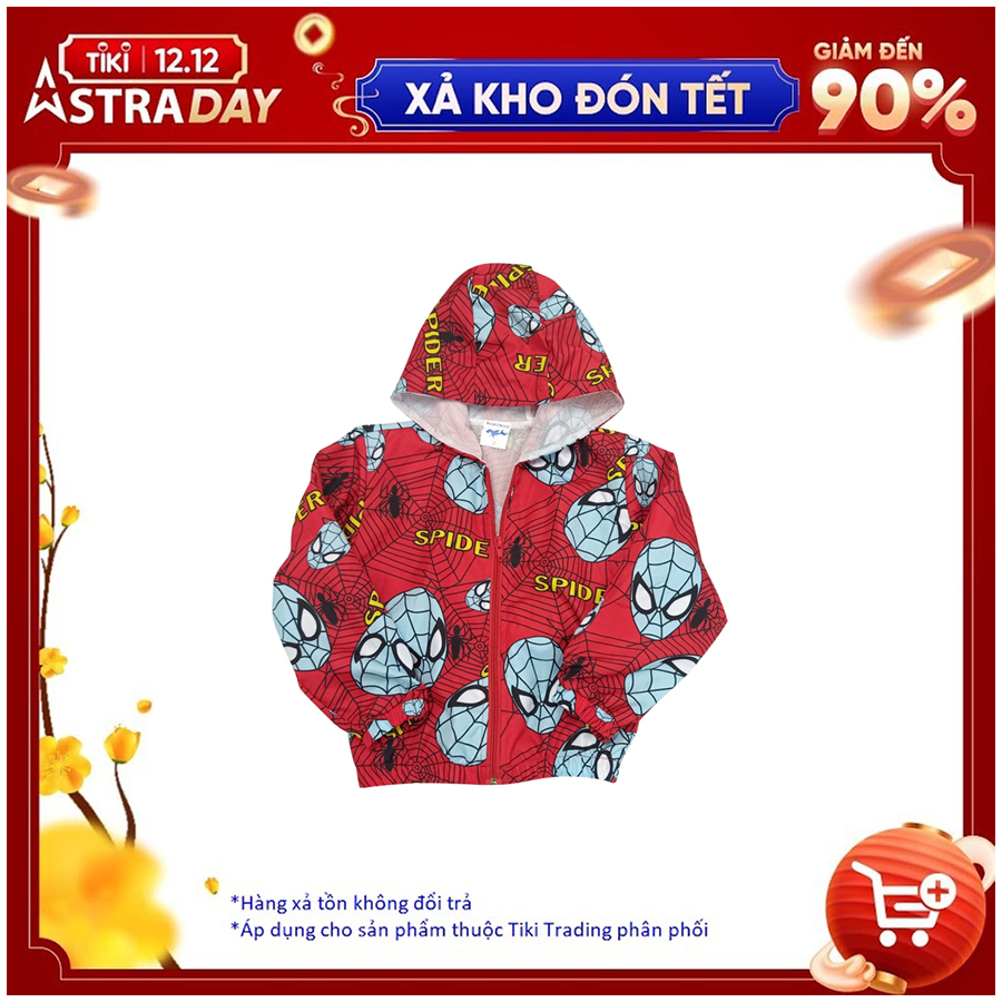 Áo Khoác dù siêu nhân bé trai Bonchop AKBT-115130147E - E (Siz