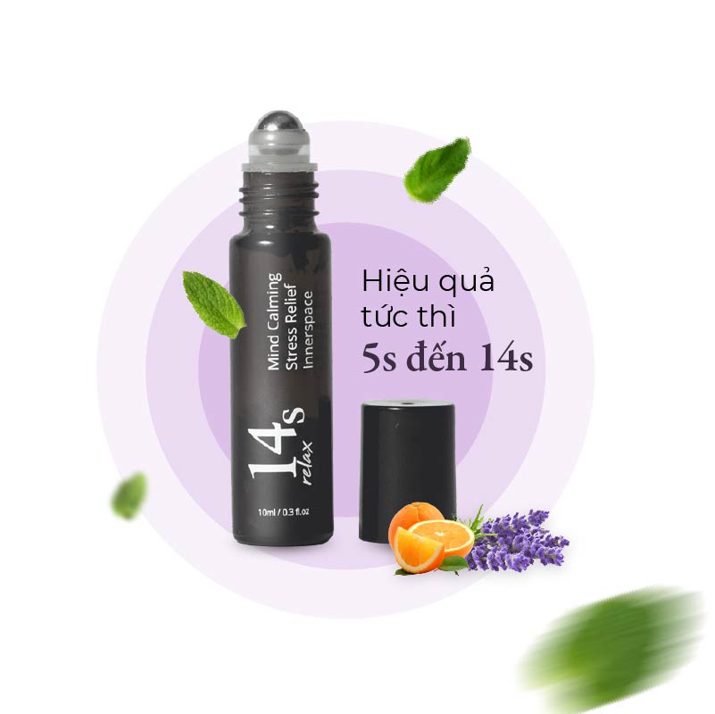 Tinh dầu lăn 14S Relax 10ml 100% Natural - Giúp Thư giãn, an thần