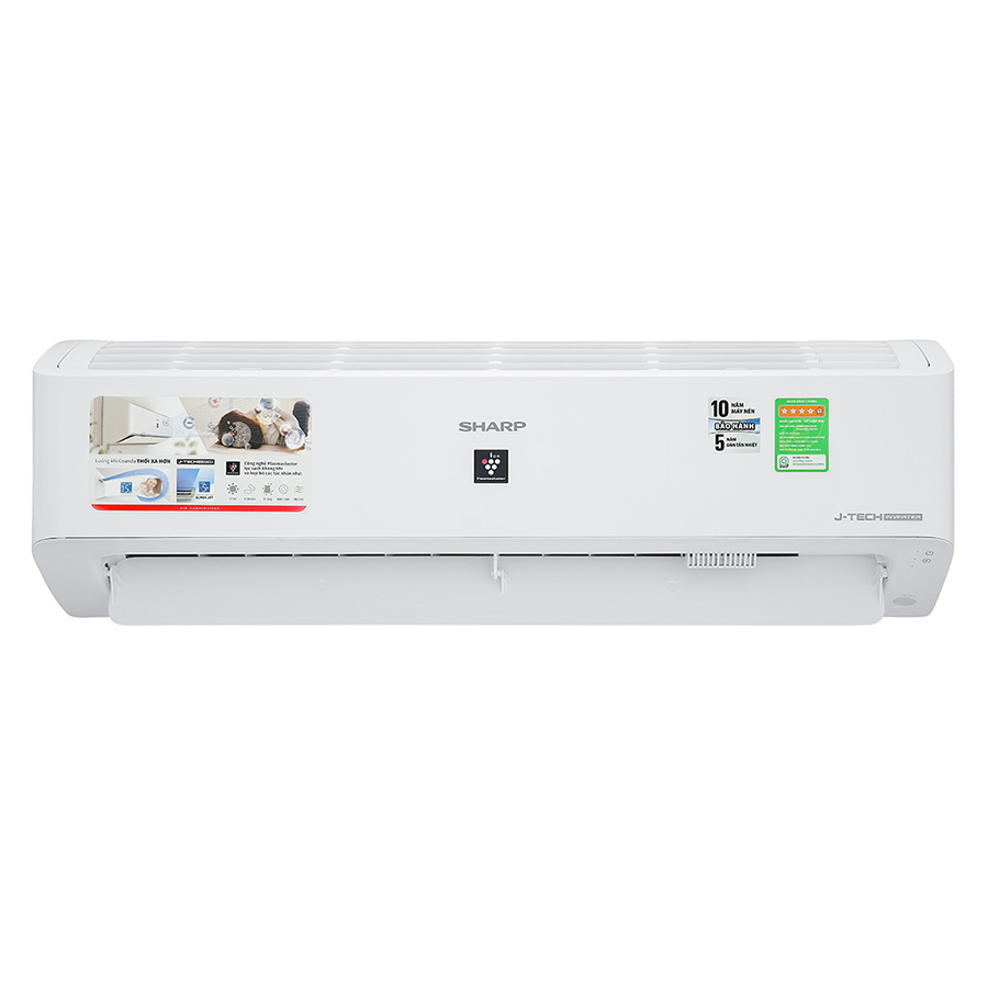 Máy Lạnh Sharp Inverter 1.5 HP AH-XP13YMW - Chỉ giao HCM