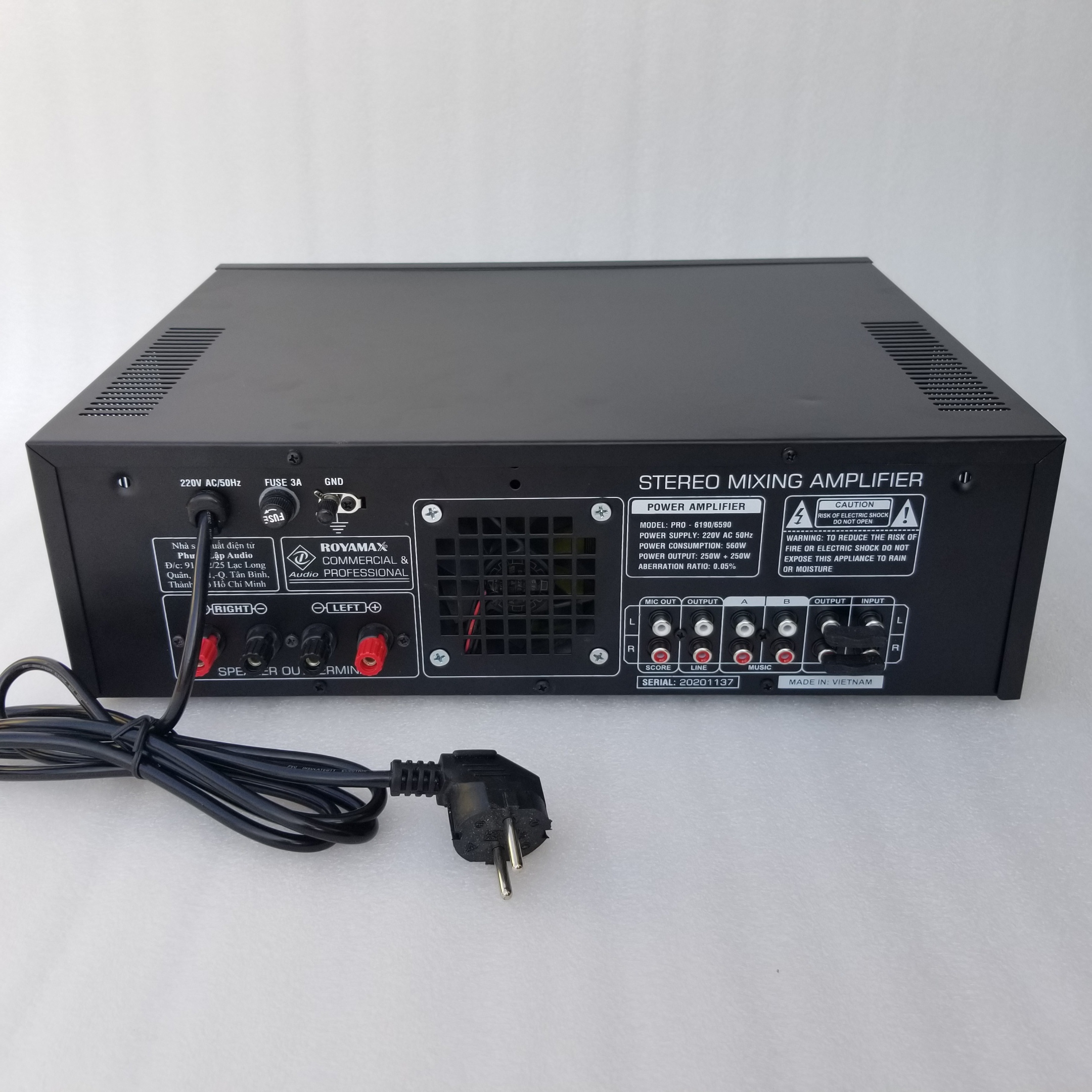 Amplifier karaoke PRO-6190