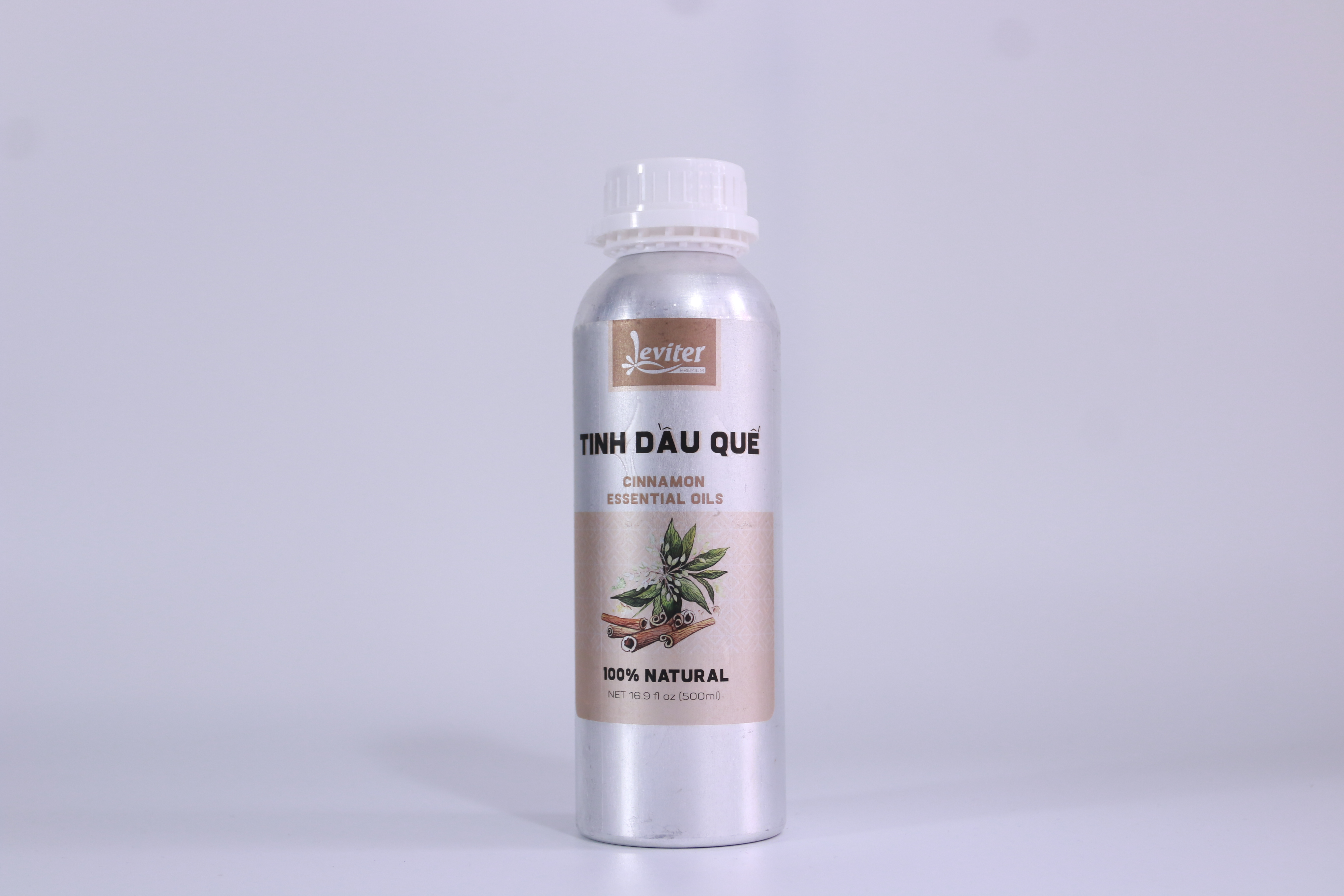 Leviter Premium Tinh Dầu  Quế Nguyên Chất 500ml