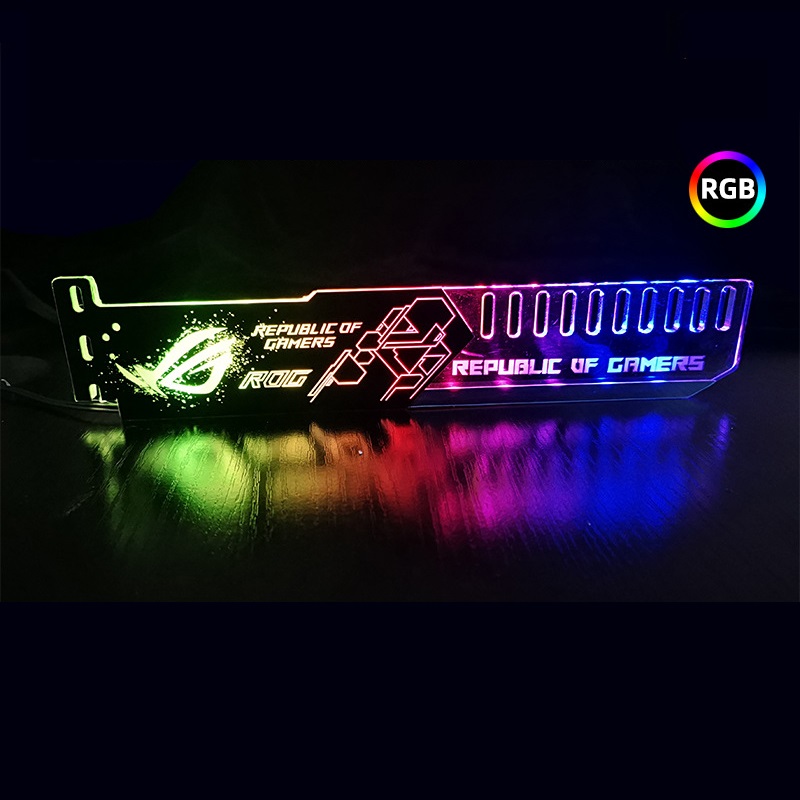 Thanh Led RGB ROG đồng bộ Hub , Dùng độ trang trí cho VGA máy tính - Hàng nhập khẩu