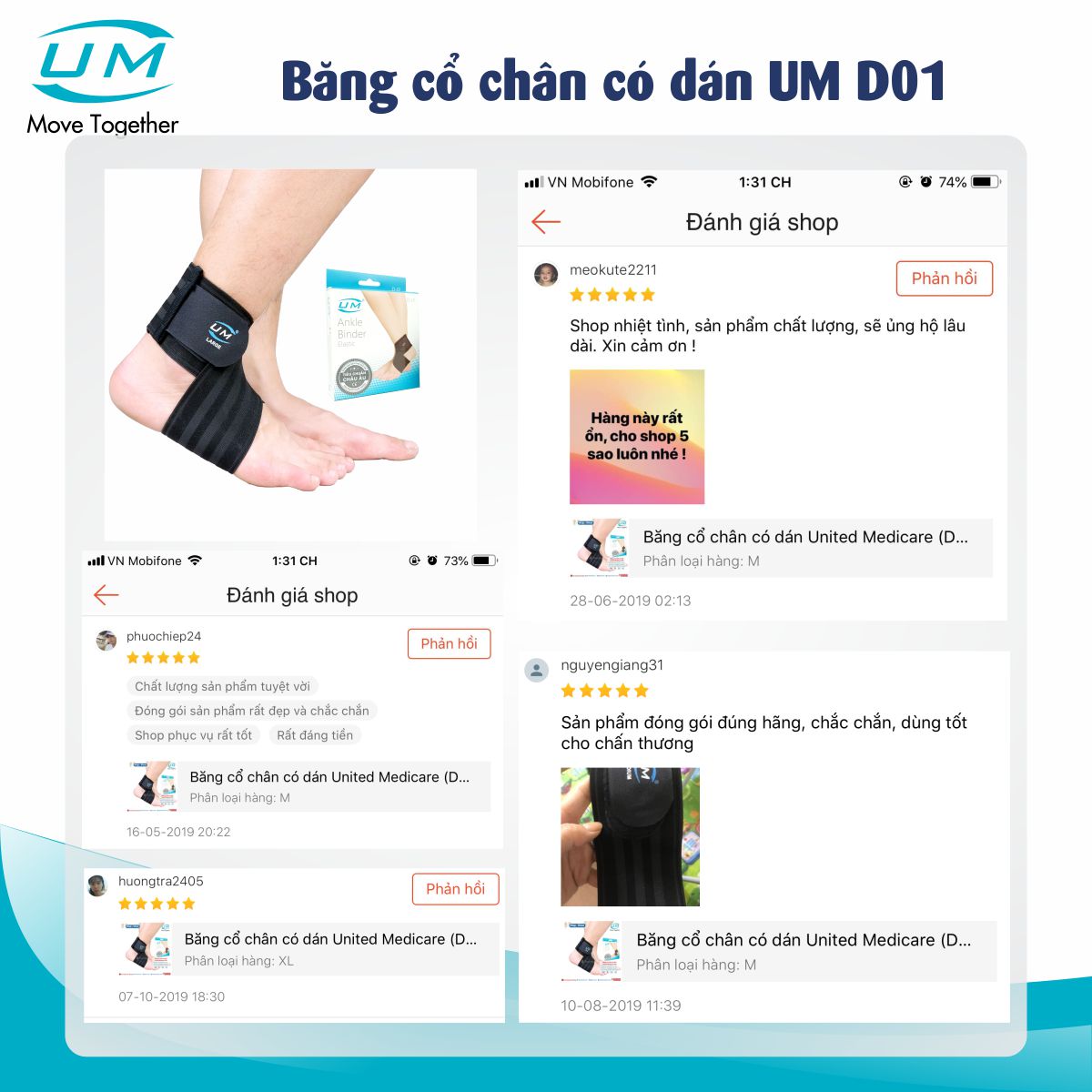 Đệm gót chân silicone United Medicare (I01)