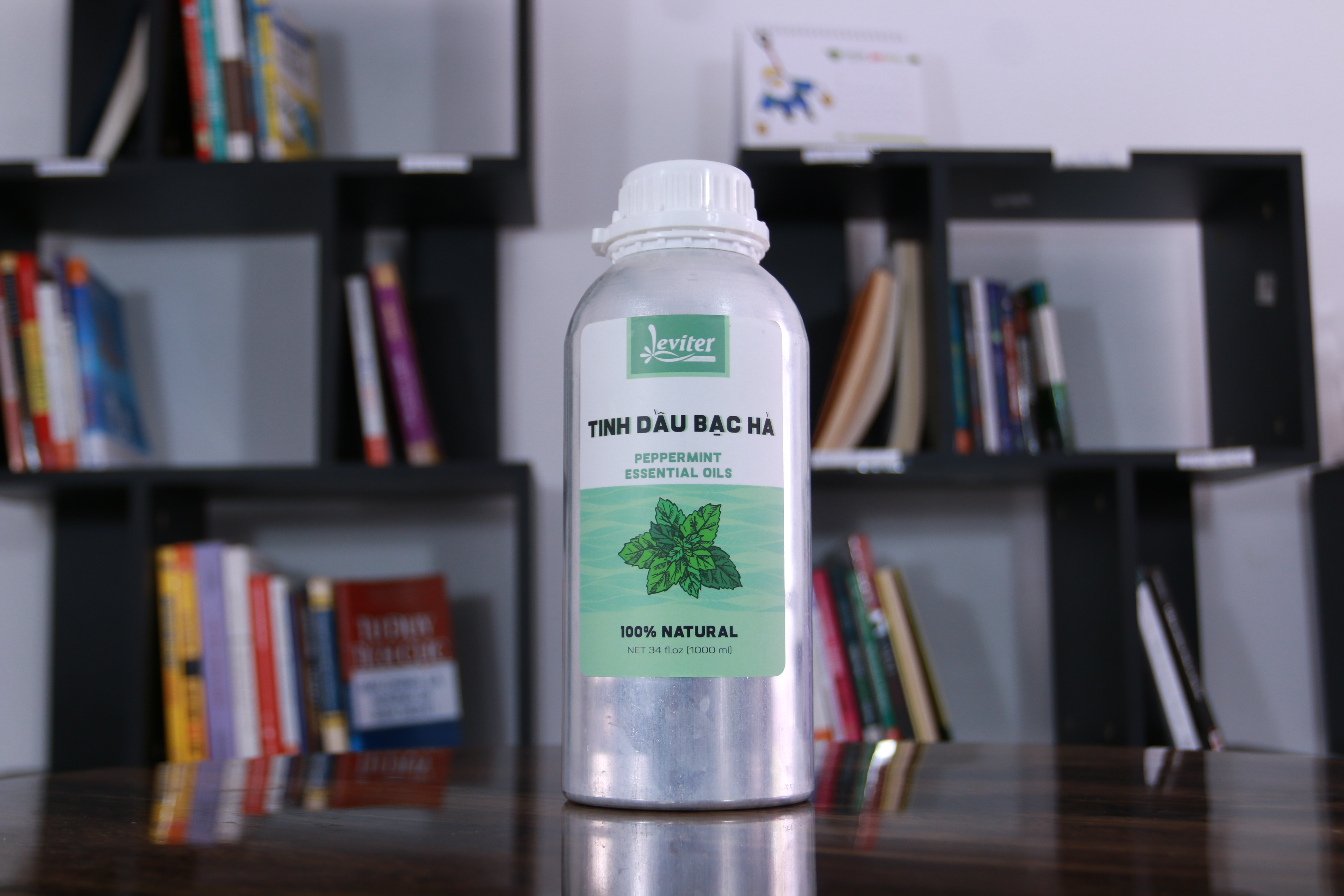 Leviter Premium Tinh Dầu Bạc Hà Nguyên Chất 1000ml