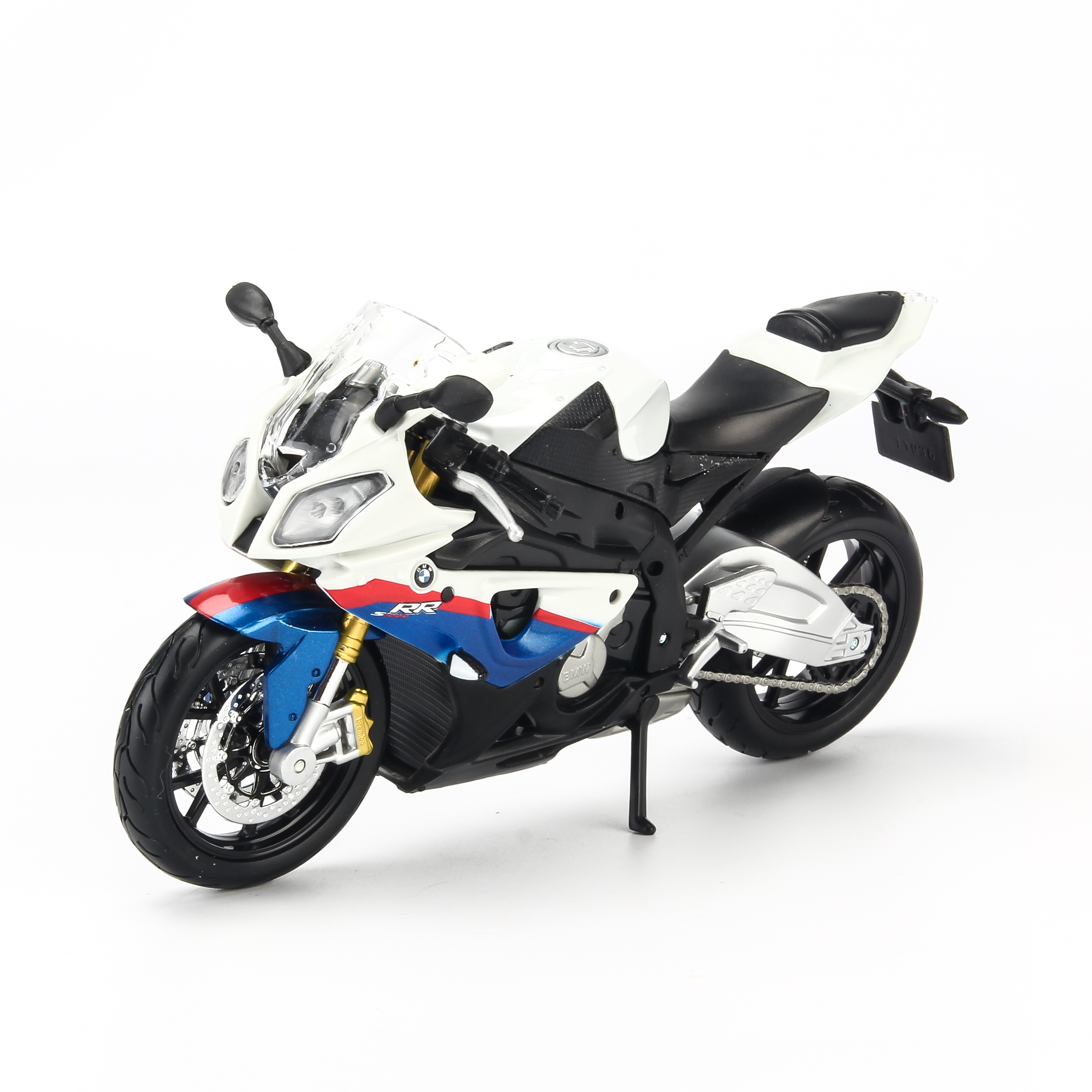 Mô Hình Xe Bmw S1000RR White 1:12 Maisto MH-31101-2