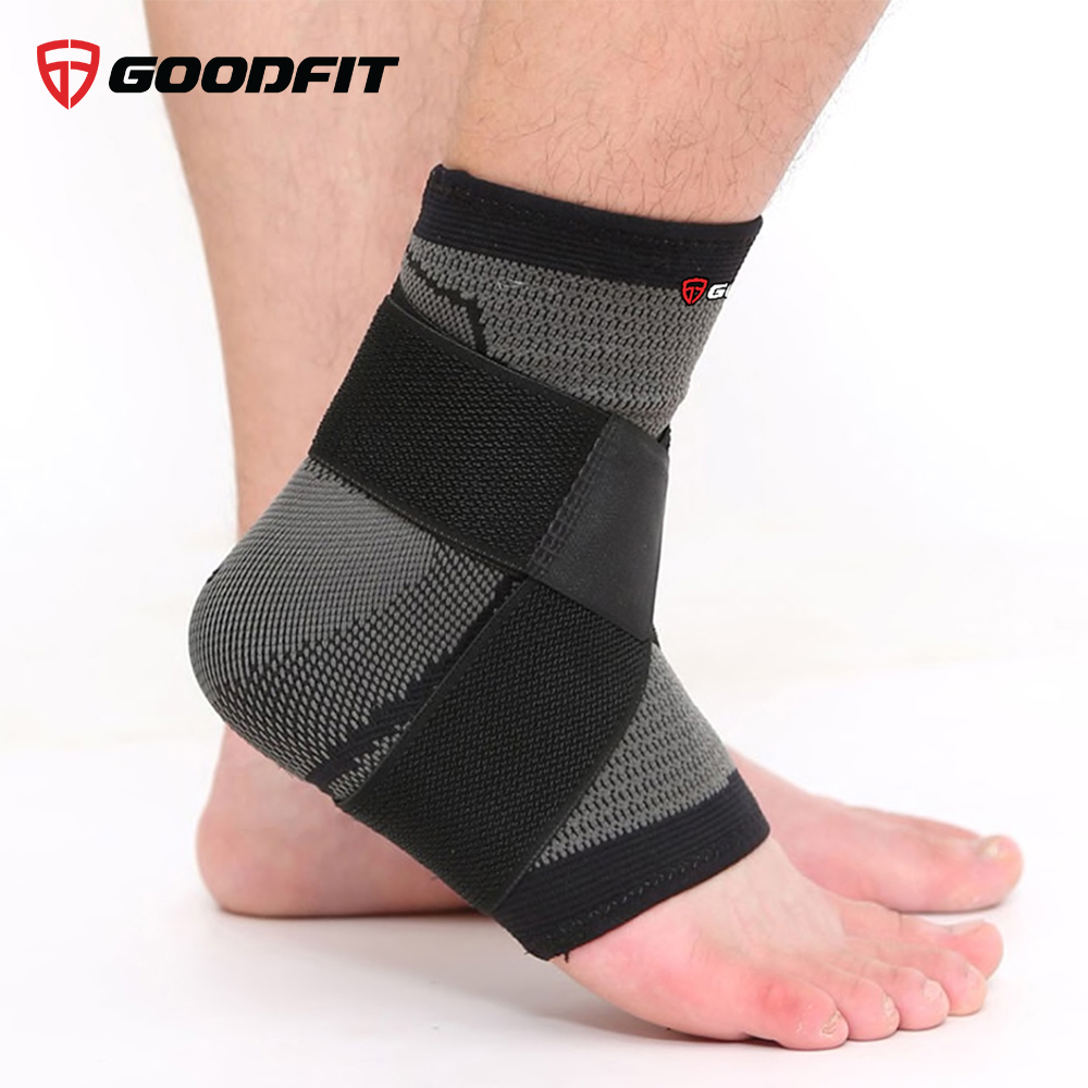 Băng bảo vệ cổ chân thể thao đàn hồi GoodFit GF614A