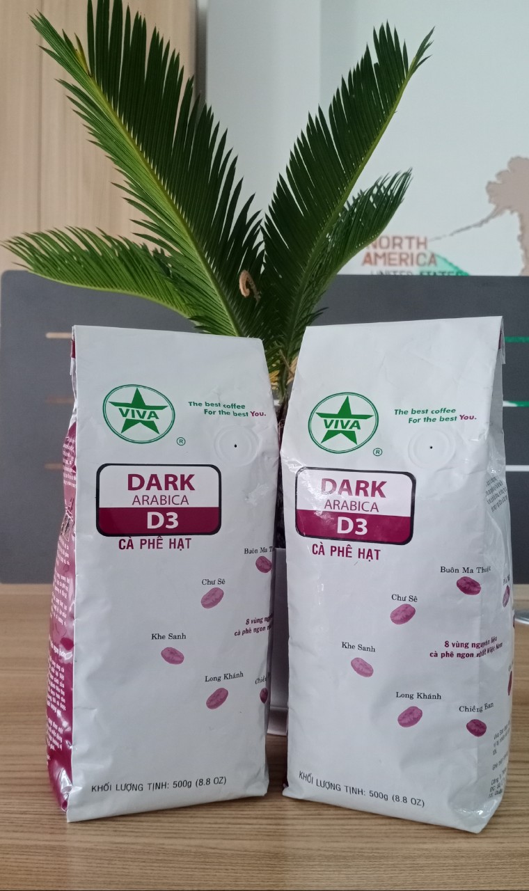 Cà phê Arabica VIVA Dark 500g