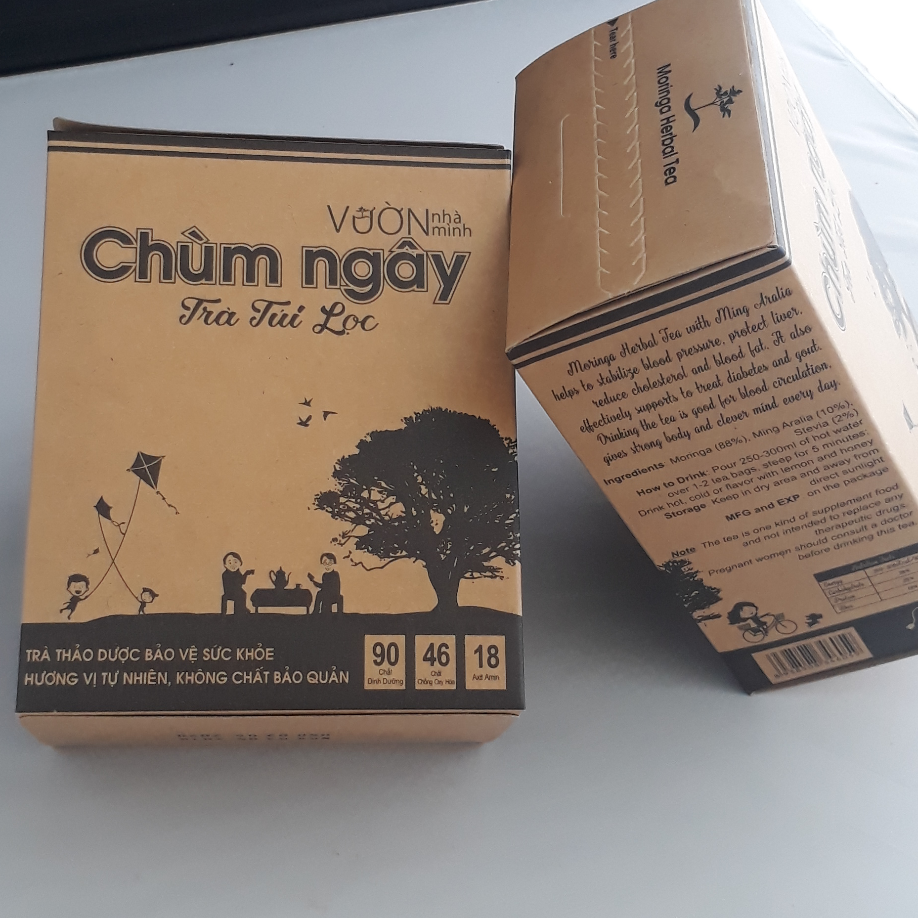 Trà Chùm Ngây Vườn Nhà Mình (30 Túi Lọc)