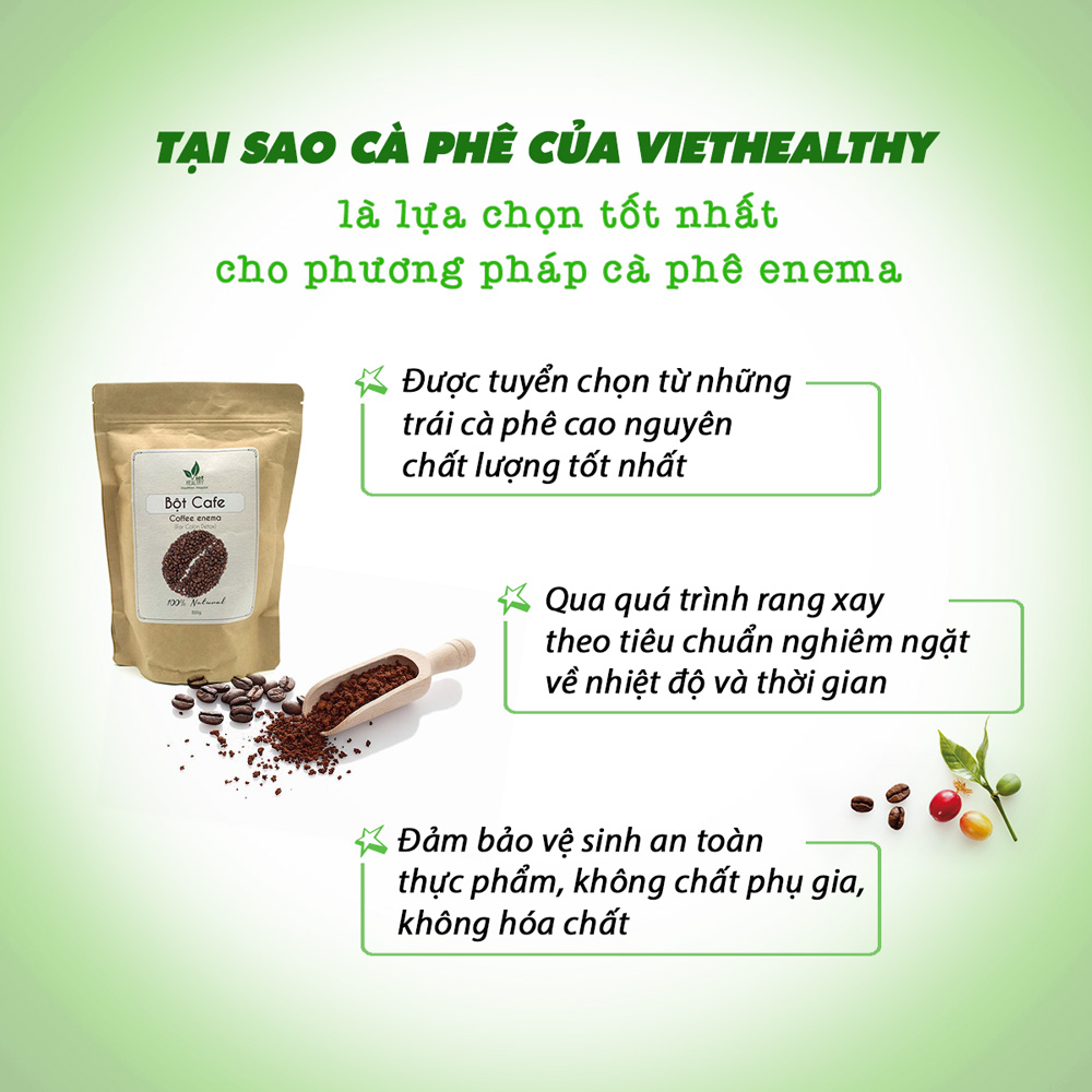 Bột Cafe Enema 500g