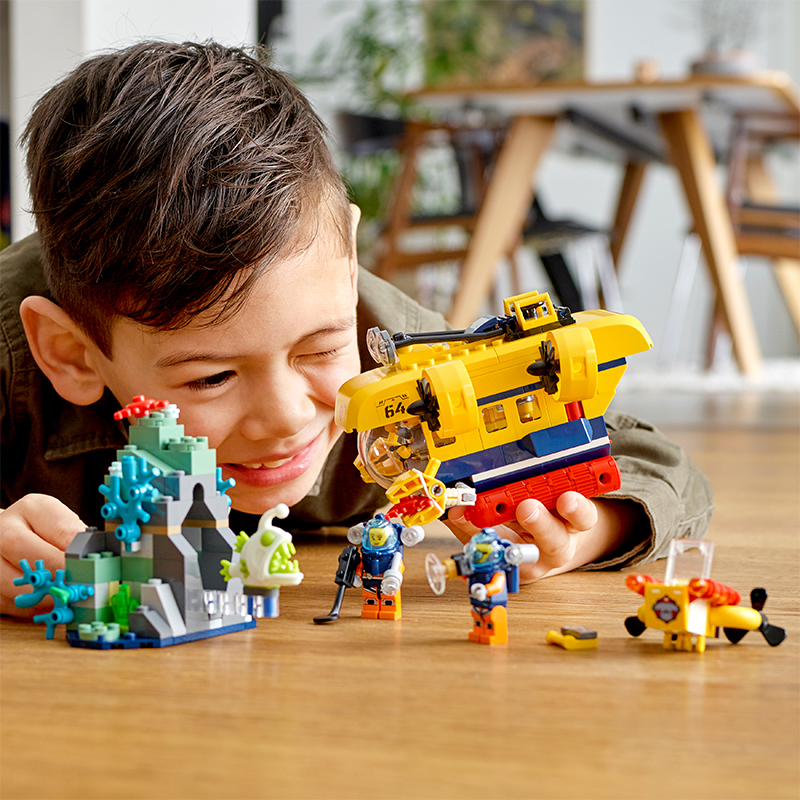 Đồ Chơi Lắp Ráp Tàu Ngầm Thám Hiểm Đại Dương LEGO CITY 60264