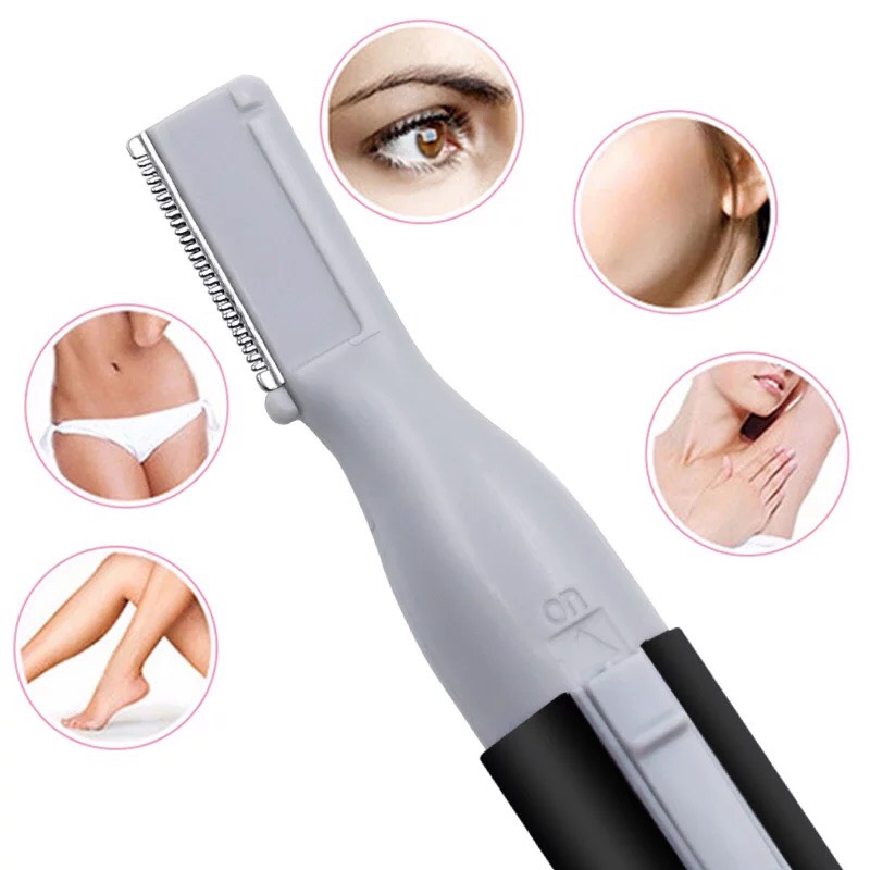Máy cắt tỉa chân mày, Cắt tỉa lông đa năng xài pin, máy cắt tóc trẻ em, cạo lông tay và lông chân