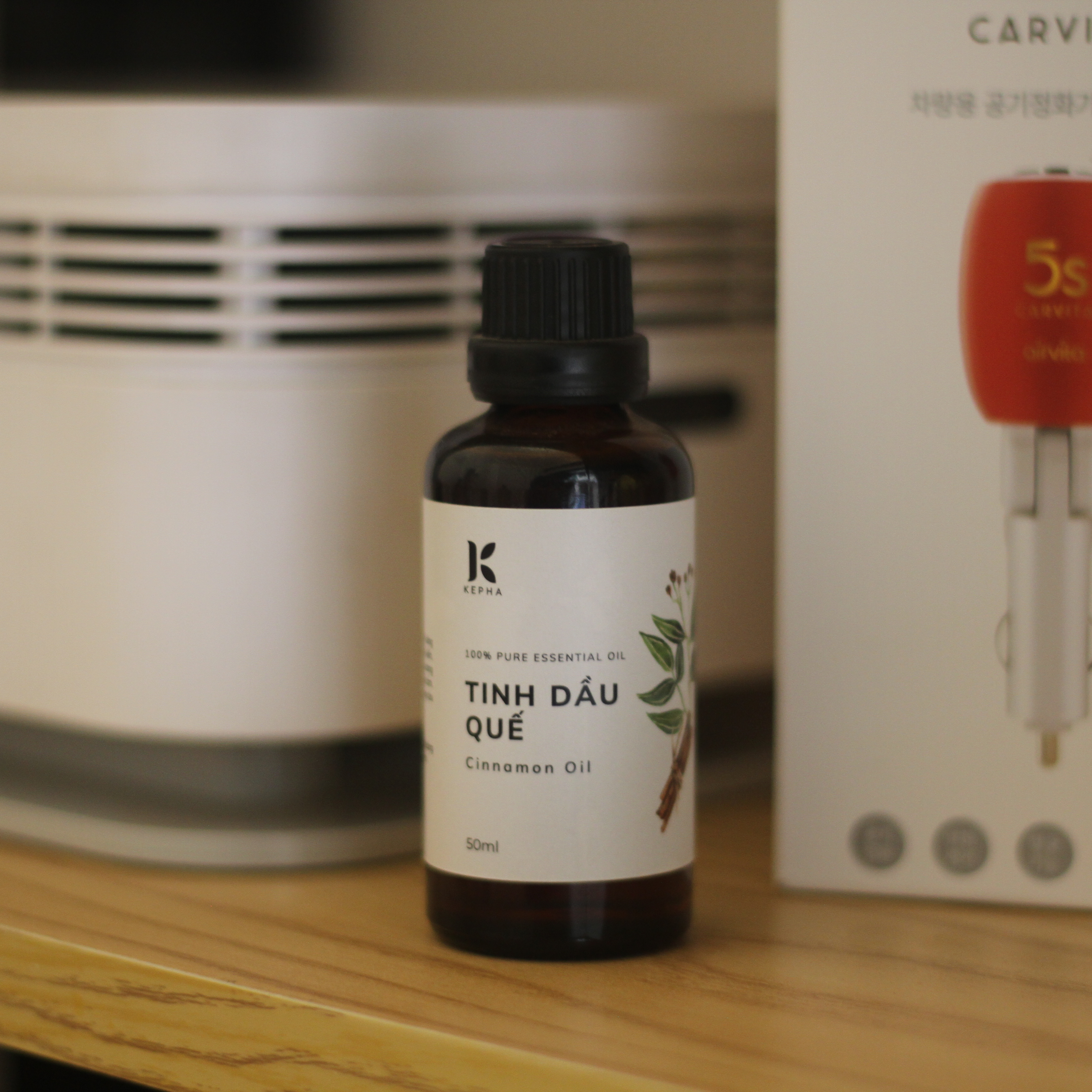 Tinh dầu Quế Kepha 50ml - Cassia Essential oil - Nguyên chất 100% - Khử mùi, lau nhà, làm sạch không khí