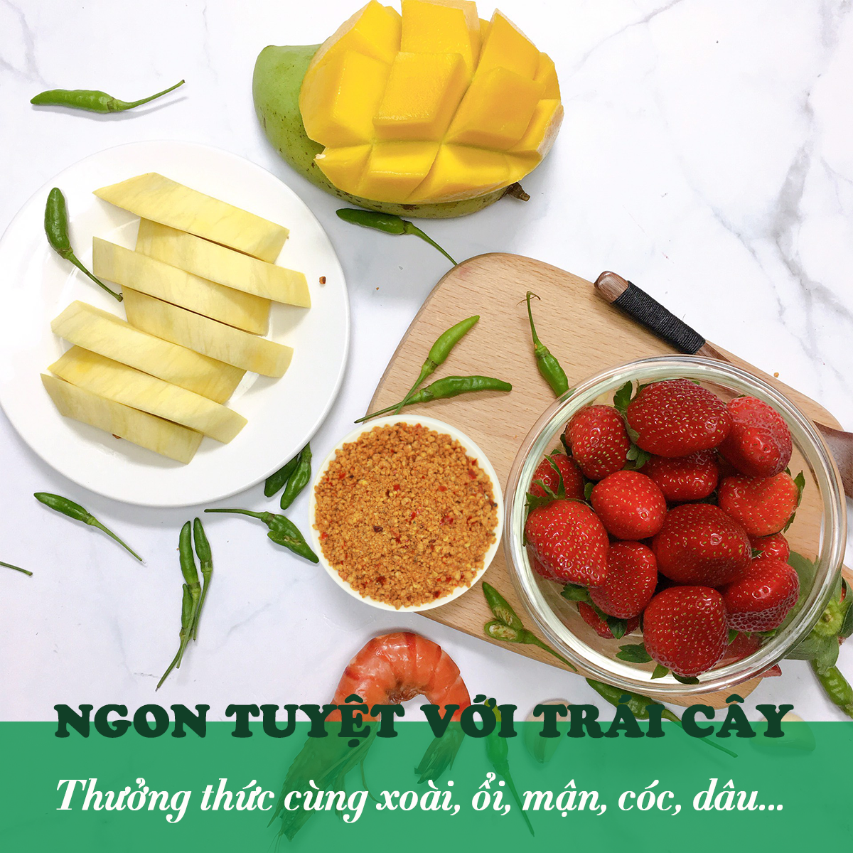 Muối tôm ớt DH Foods 60g