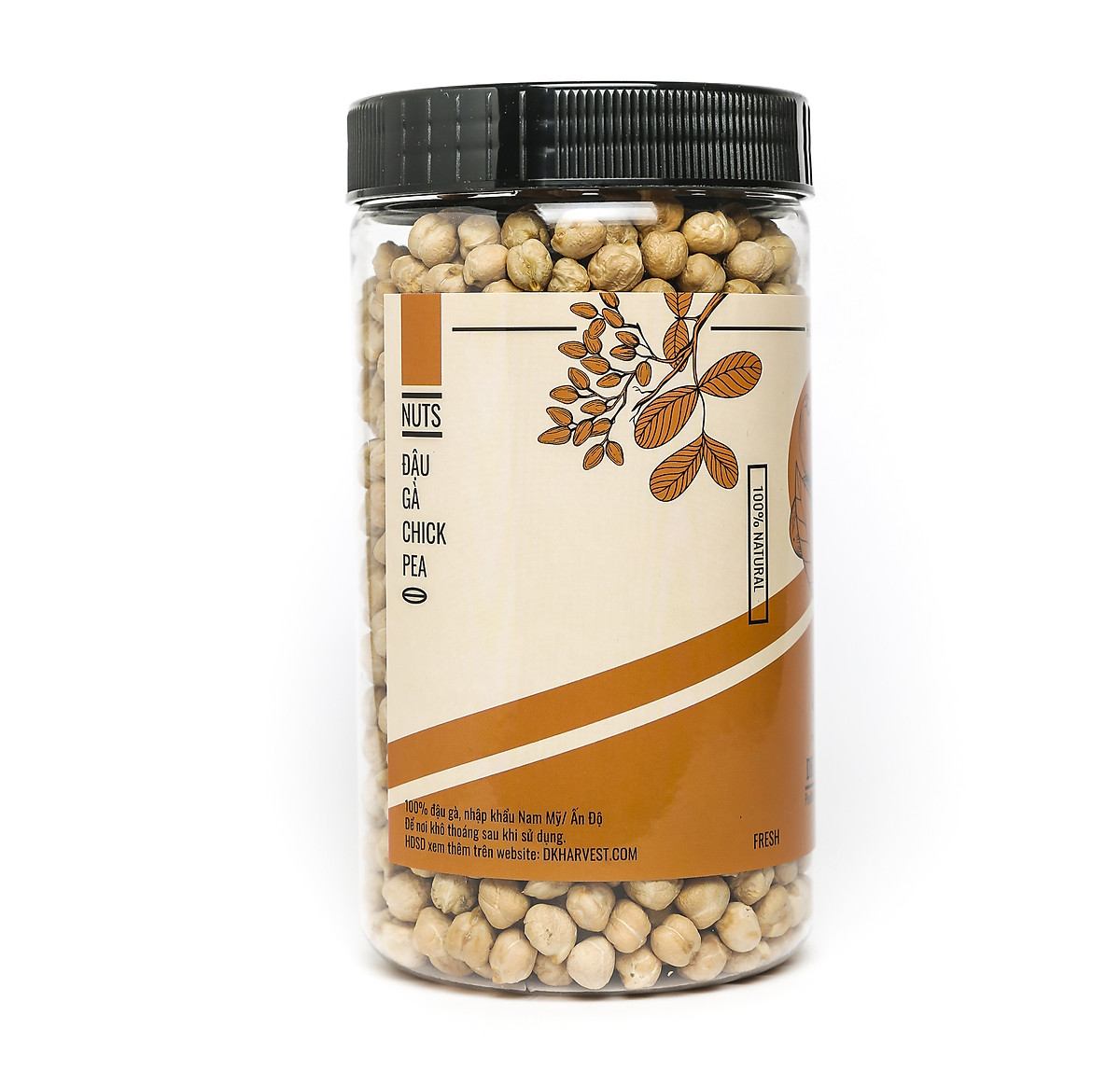 Hạt Đậu Gà Chickpeas DK HARVEST nhập khẩu Nam Mỹ/ Ấn Độ 700g