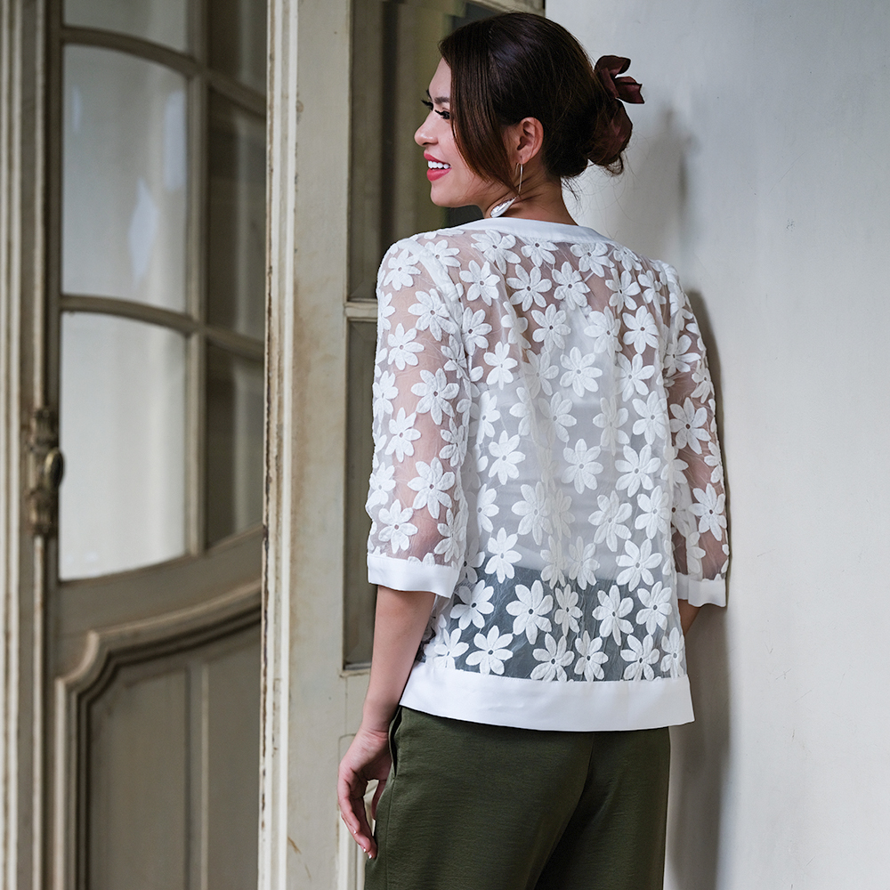 Áo Khoác Nữ Áo Khoác Voan Mỏng Thời trang thiết kế Hity TOP138