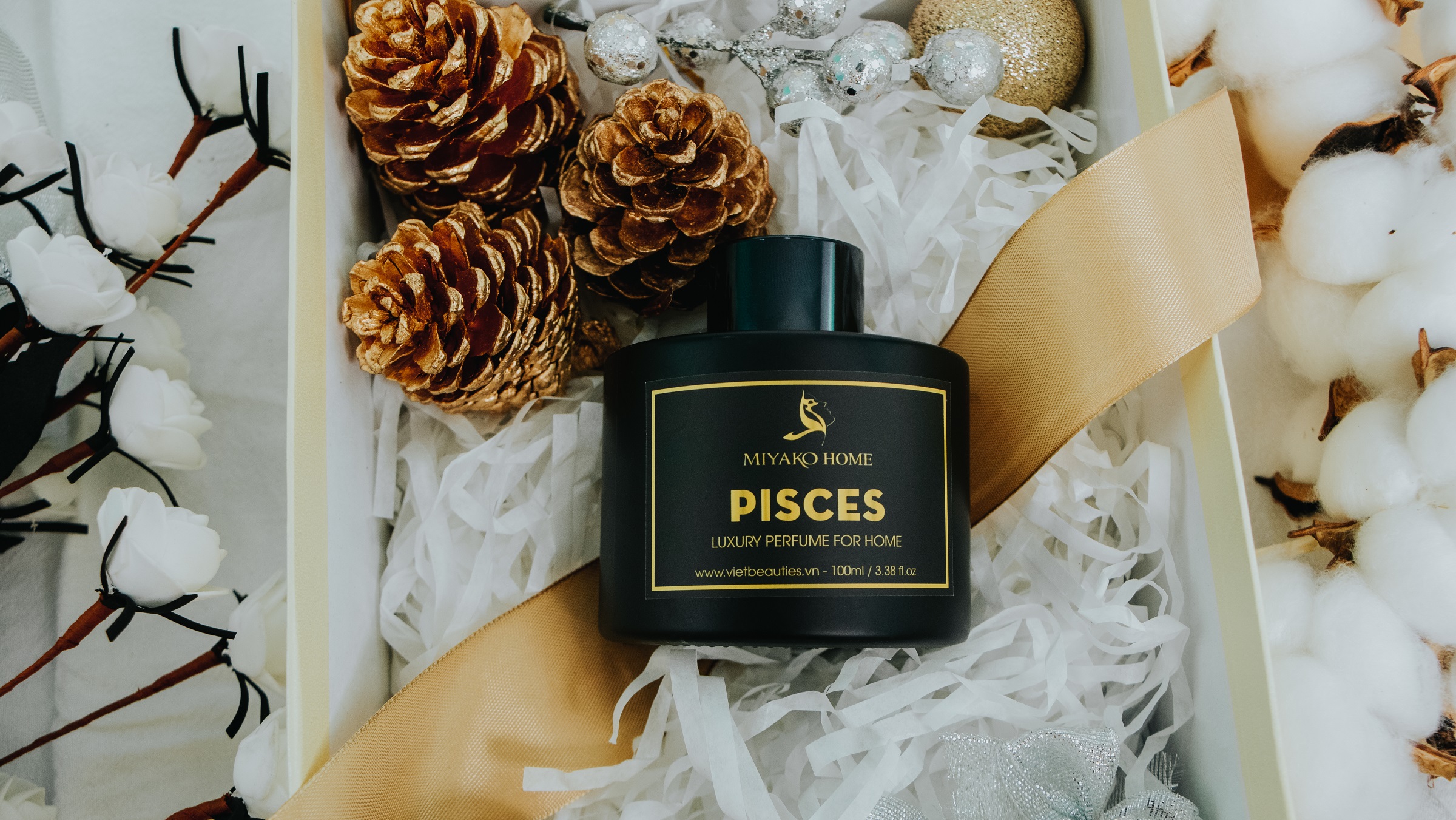 Tinh dầu khuếch tán - MIYAKO HOME PISCES 100ML (trọn bộ sang trọng)