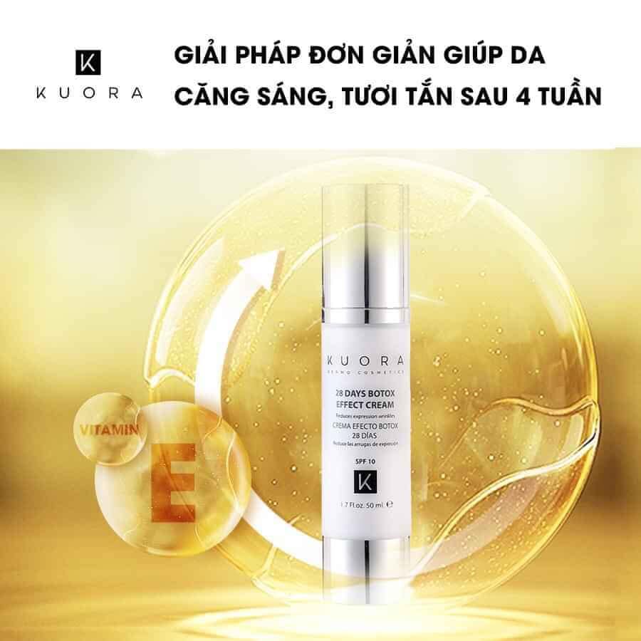 Gel Ngăn Ngừa Lão Hóa, Xóa Mờ Nếp Nhăn Kuora Dermocosmetic - Hiệu Quả Trong Vòng 28 ngày - Botox Effect