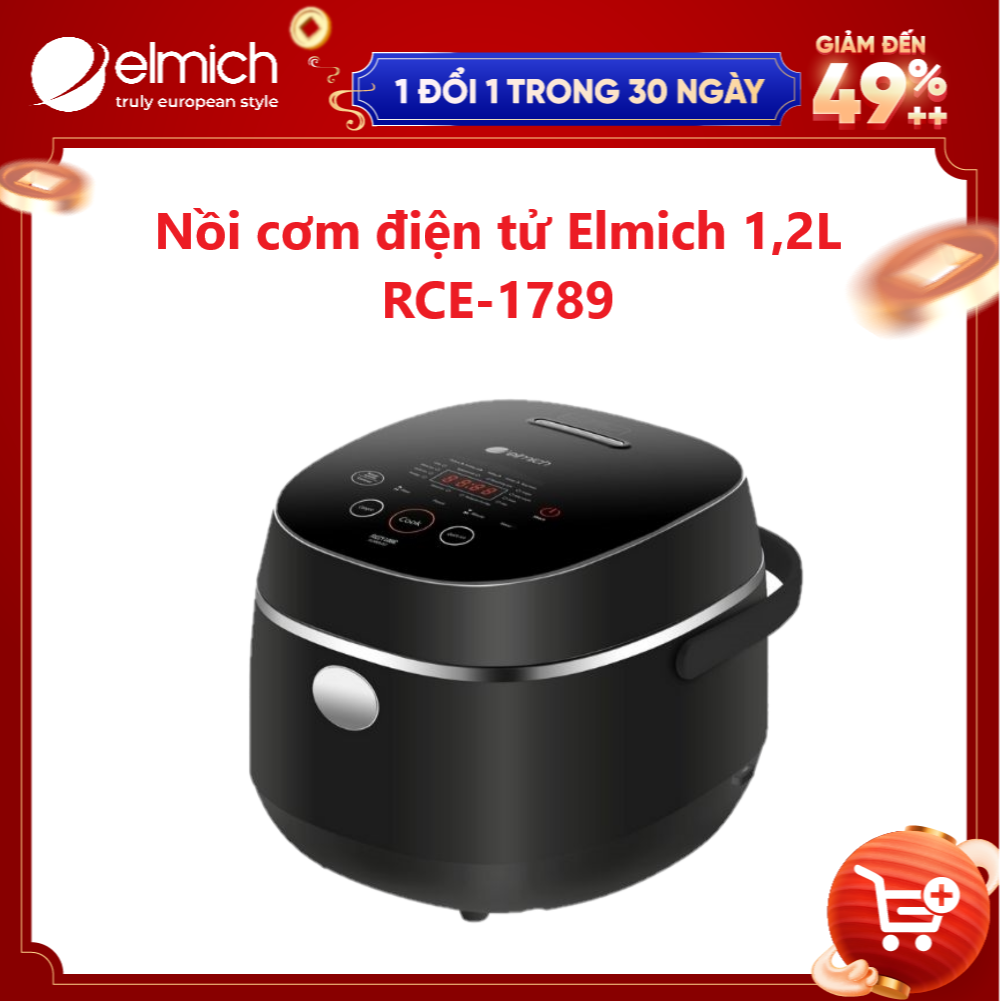 Nồi cơm điện tử Elmich RCE-1789 - Hàng chính hãng