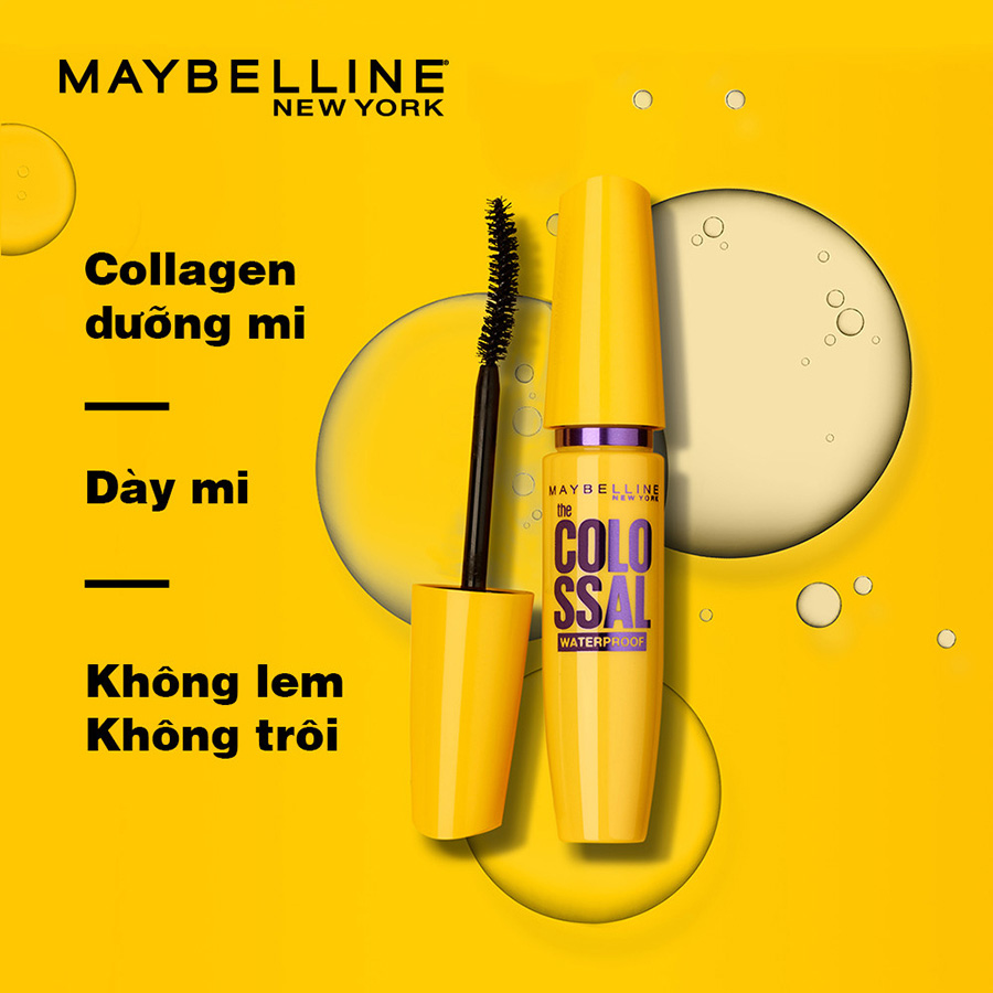 Mascara Maybelline Magnum Làm Dày Mi 10 Lần (9.2ml)