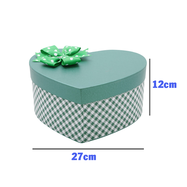 Hộp Quà Tim TI041 (27 x 12 cm) - Giao màu ngẫu nhiên