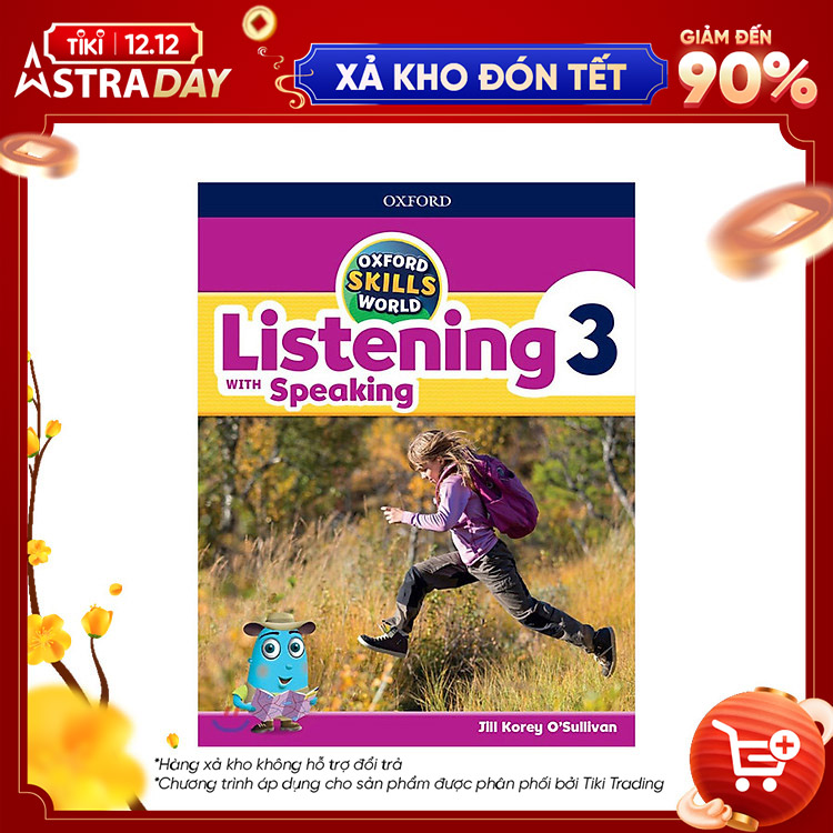 [Hàng thanh lý miễn đổi trả] Oxford Skills World 3 Listening with Speaking Student's Book / Workbook