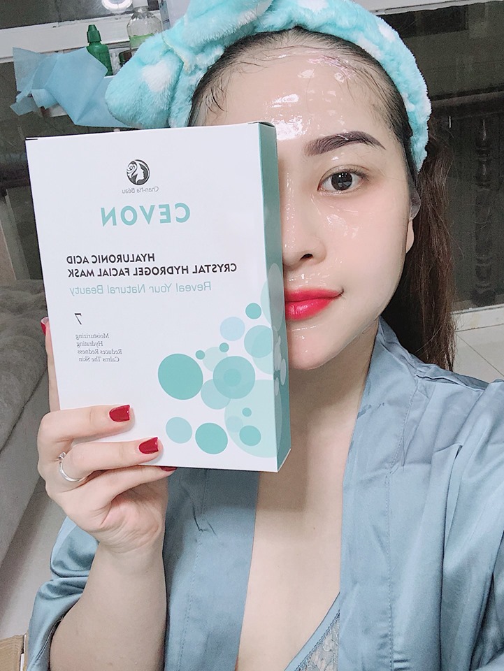 3 hộp Mặt nạ trong suốt HA/COLLAGEN siêu tinh chất căng bóng da