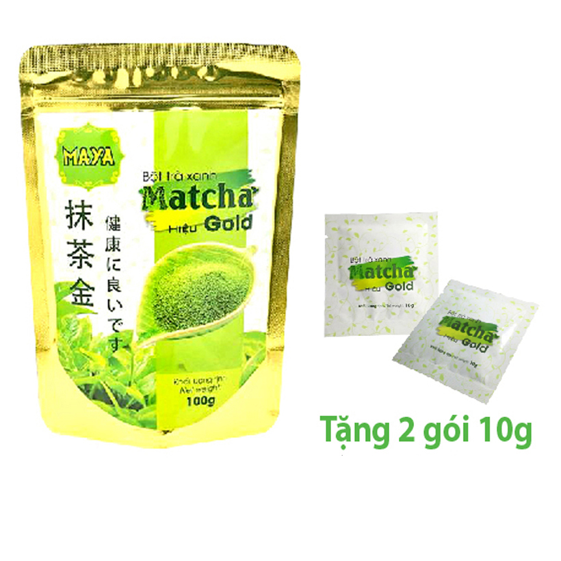 Bột trà xanh Matcha Gold - túi 100g