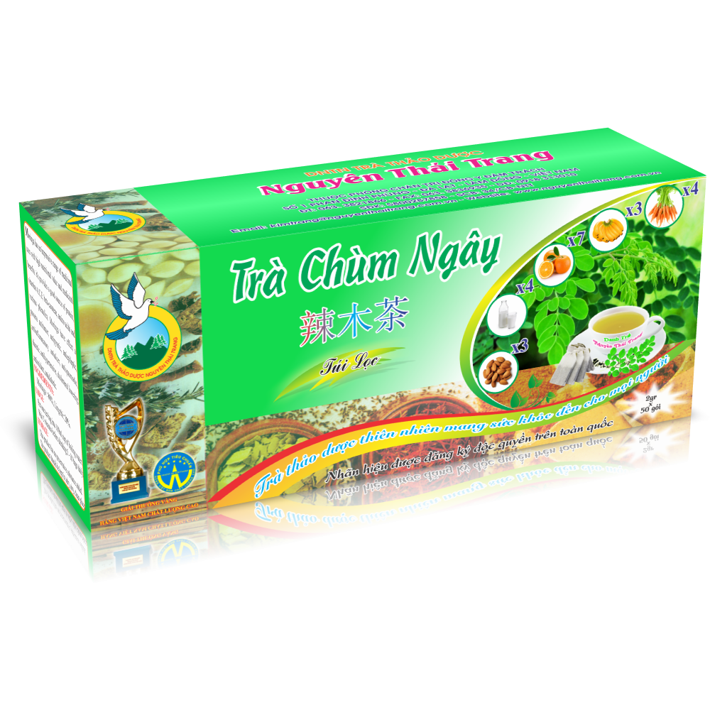 Trà Chùm Ngây (Hộp 50 Túi Lọc X 2g) - Nguyên Thái Trang - Thảo Dược Thiên Nhiên – Tốt Cho Sức Khỏe