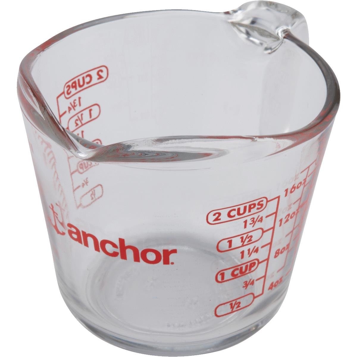 Ca Đong Lường Chất Lỏng Cốc Chia Vạch Dung Tích 500 ml Thủy Tinh Cường Lực Chịu Nhiệt Anchor Hocking USA