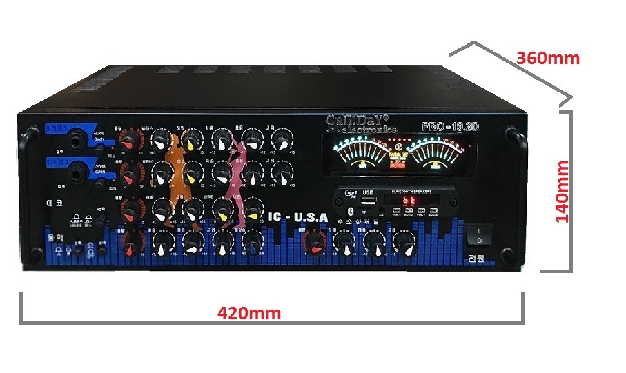 Amply Karaoke Cali DY PRO-192D