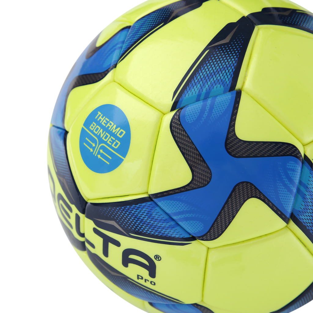 Bóng đá futsal DELTA 3610-4D size 4 chất liệu da TPU tổng hợp, chơi trên sân cỏ nhân tạo hoặc trong nhà phù hợp sử dụng từ 12 tuổi.