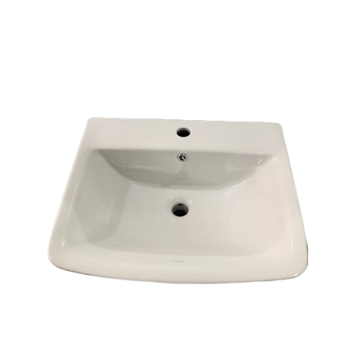 Chậu Lavabo treo tường liền chân