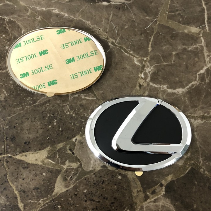 Logo biểu tượng vô lăng xe ô tô, xe hơi cao cấp dành cho xe Lexus