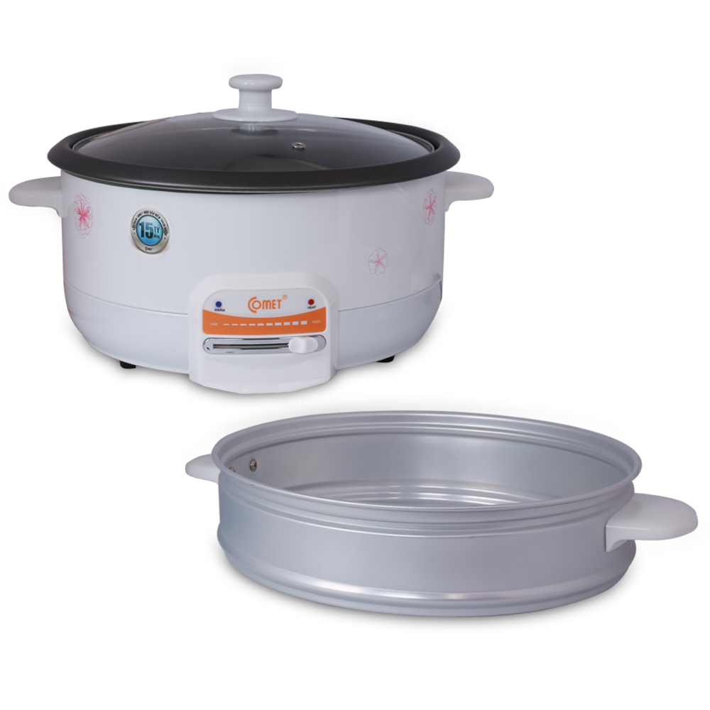 Lẩu Điện Comet CM7732 - Hàng Chính Hãng
