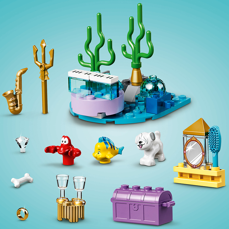 Đồ chơi LEGO Disney Princess Du Thuyền Của Nàng Tiên Cá 43191