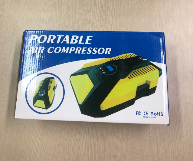 Máy bơm lốp ô tô đa năng 12V màn hình LED ATJ-1266