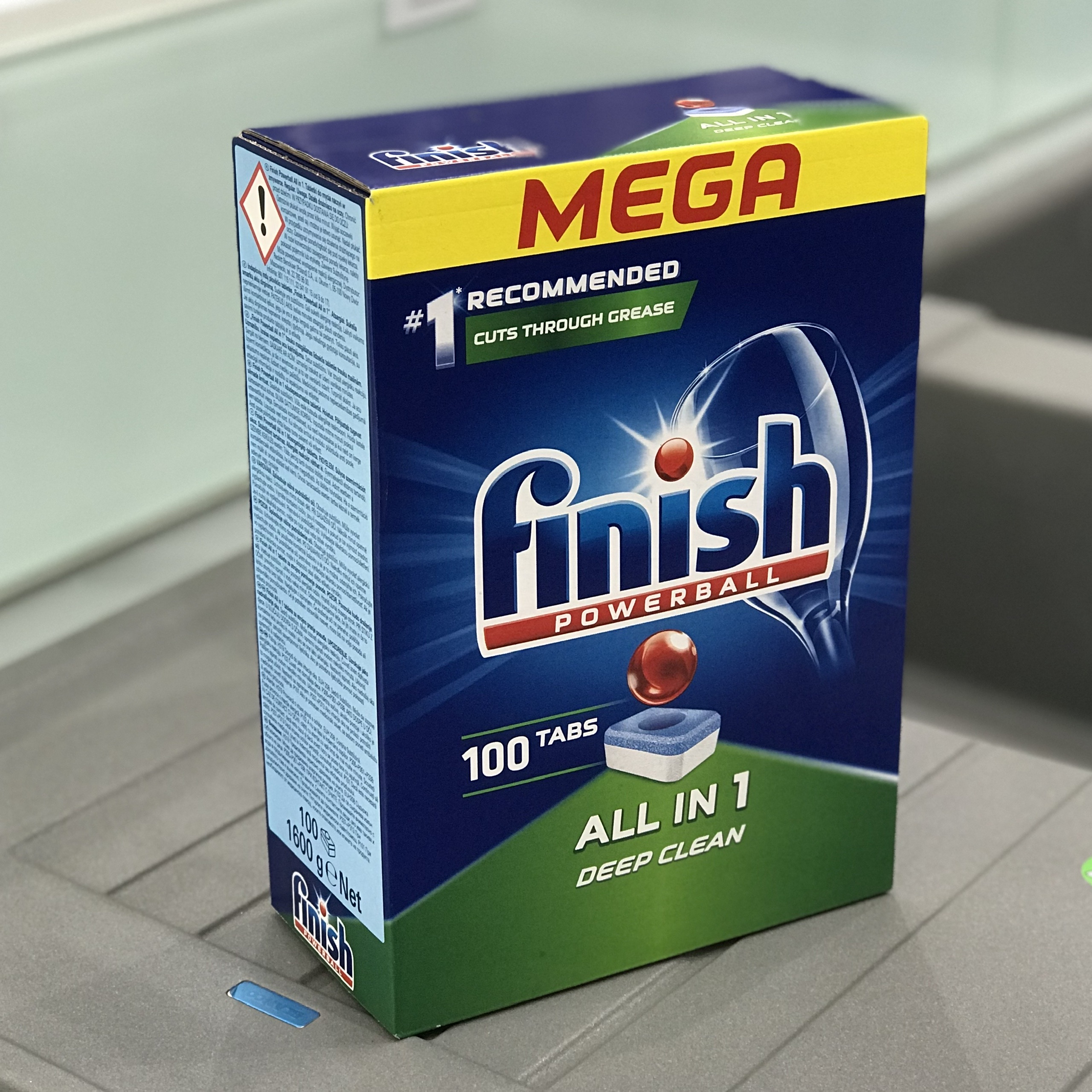 Viên rửa bát Finish All in one 100 viên