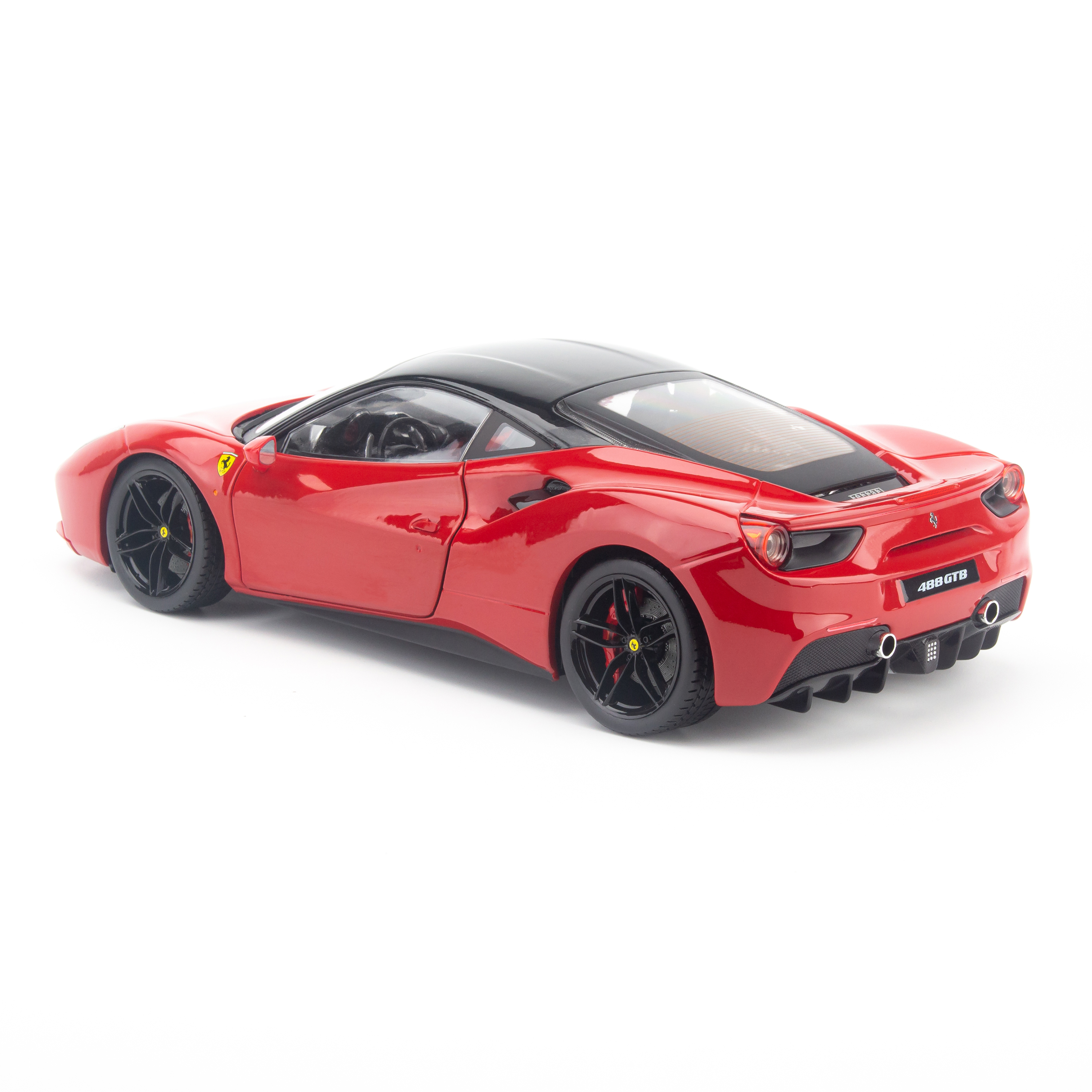 Mô Hình Xe Ferarri 488 GTB Red 1:18 Bburago Signature - MH18-16905