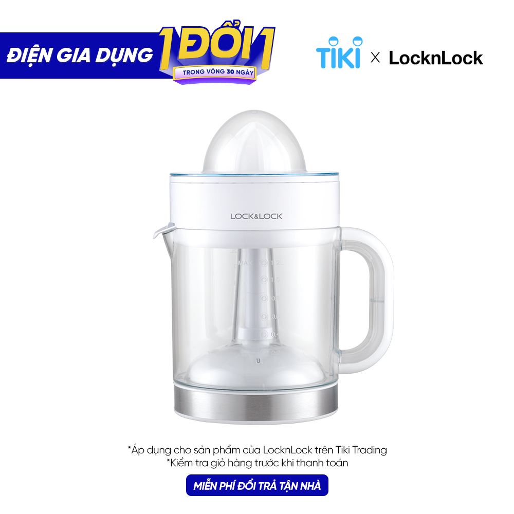 Máy Vắt Cam Lock&amp;Lock EJJ241 (40W - 1.2 Lít) - Hàng chính hãng