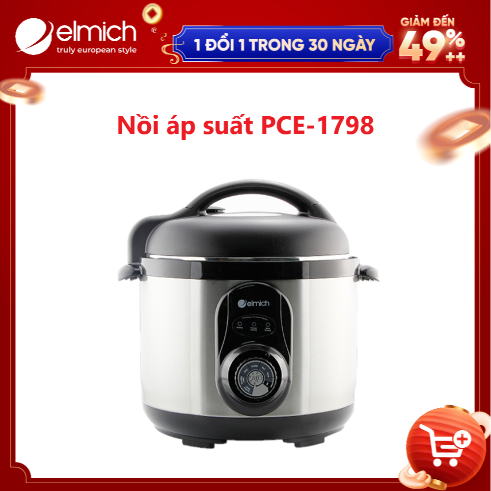 Nồi áp suất Elmich PCE-1798 - Hàng Chính Hãng