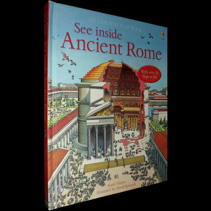 Sách tương tác tiếng Anh - Usborne See Inside Ancient Rome 