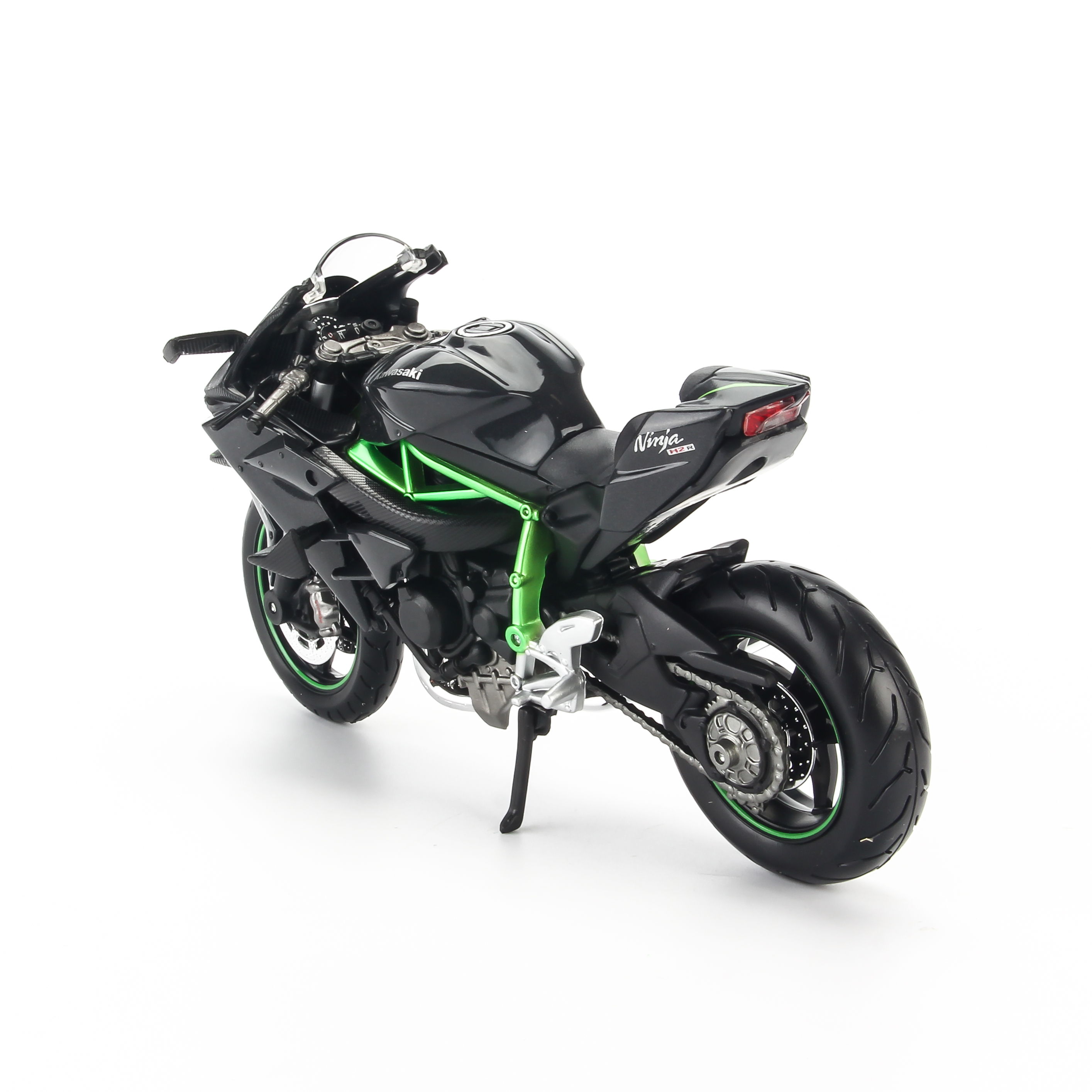 Mô Hình Xe Kawasaki Ninja H2R Black 1:12 Maisto MH-31101-14