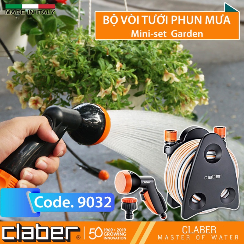 BỘ CUỘN VÒI TƯỚI CLABER 9032