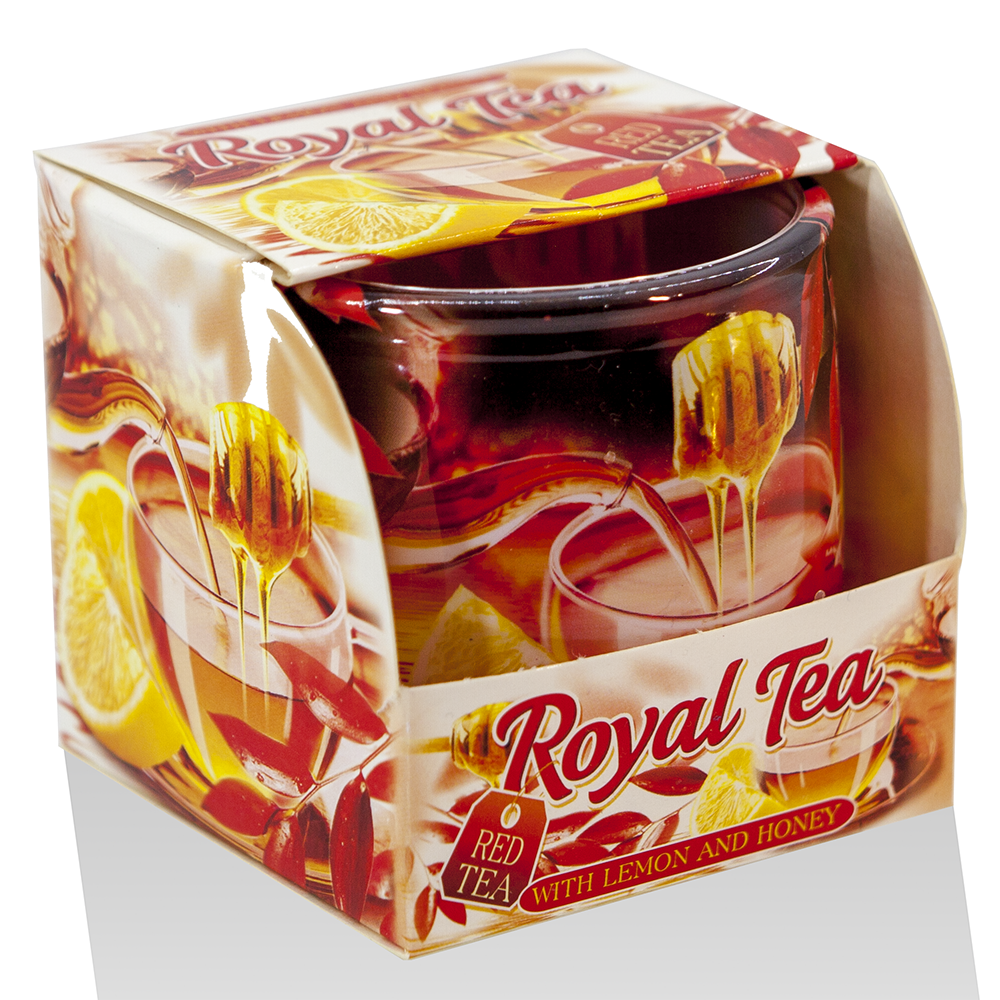 Ly nến thơm tinh dầu Bartek Royal Tea 100g QT025833 - trà hoàng gia (giao mẫu ngẫu nhiên)