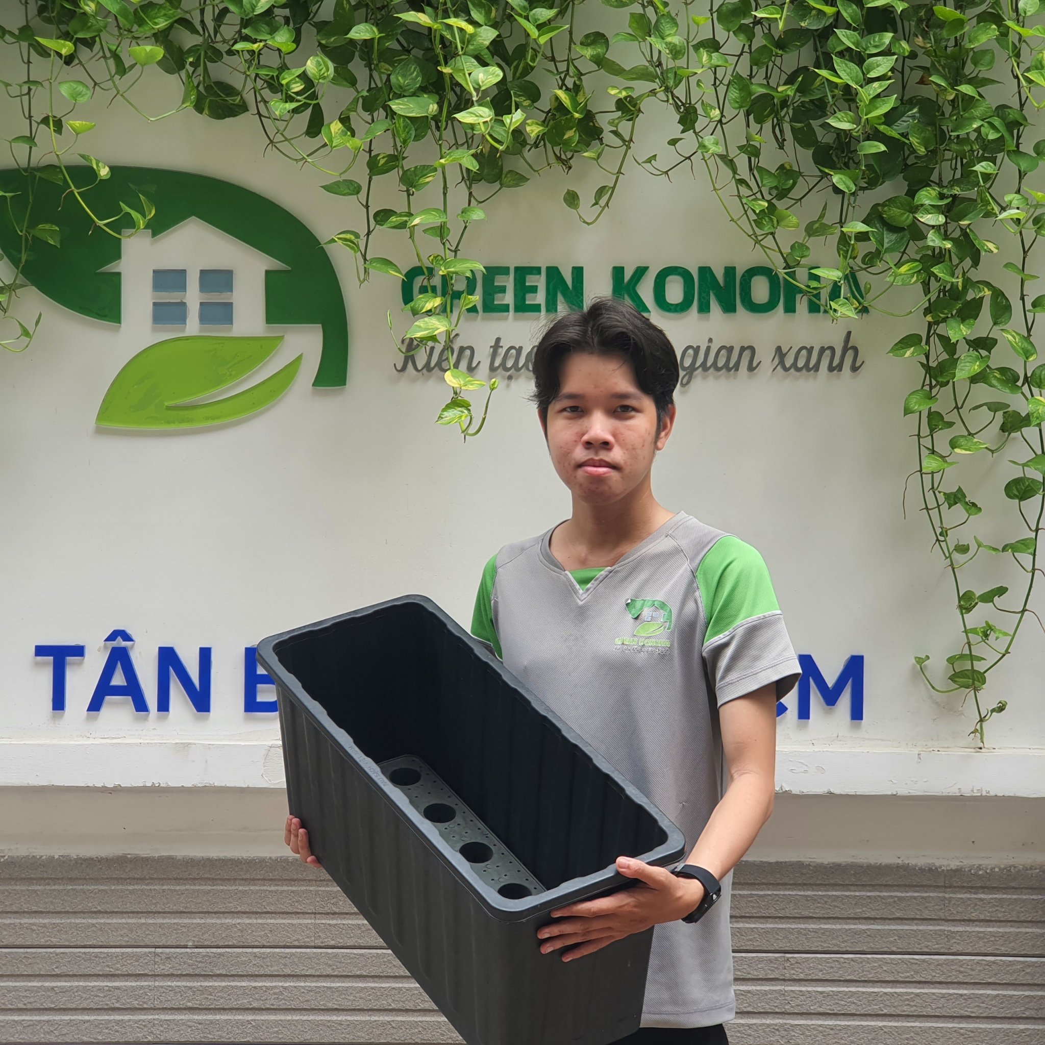 COMBO 5 chậu trồng rau thông minh GREEN KONOHA