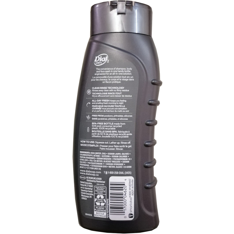 Sữa tắm gội Dial For Men Ultimate Clean 473ml