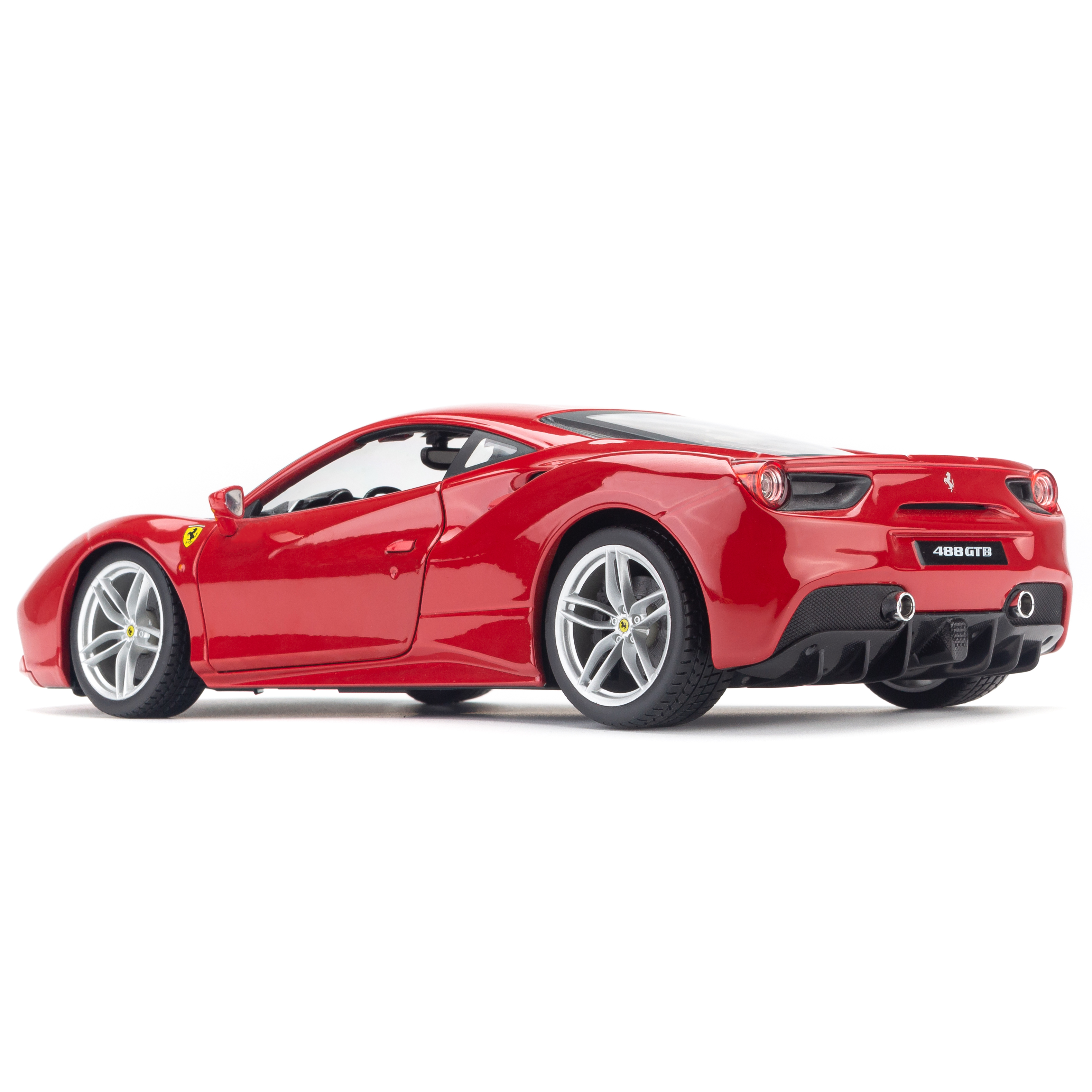 Mô Hình Xe Ferrari 488 GTB Red 1:18 Bburago - MH18-16008