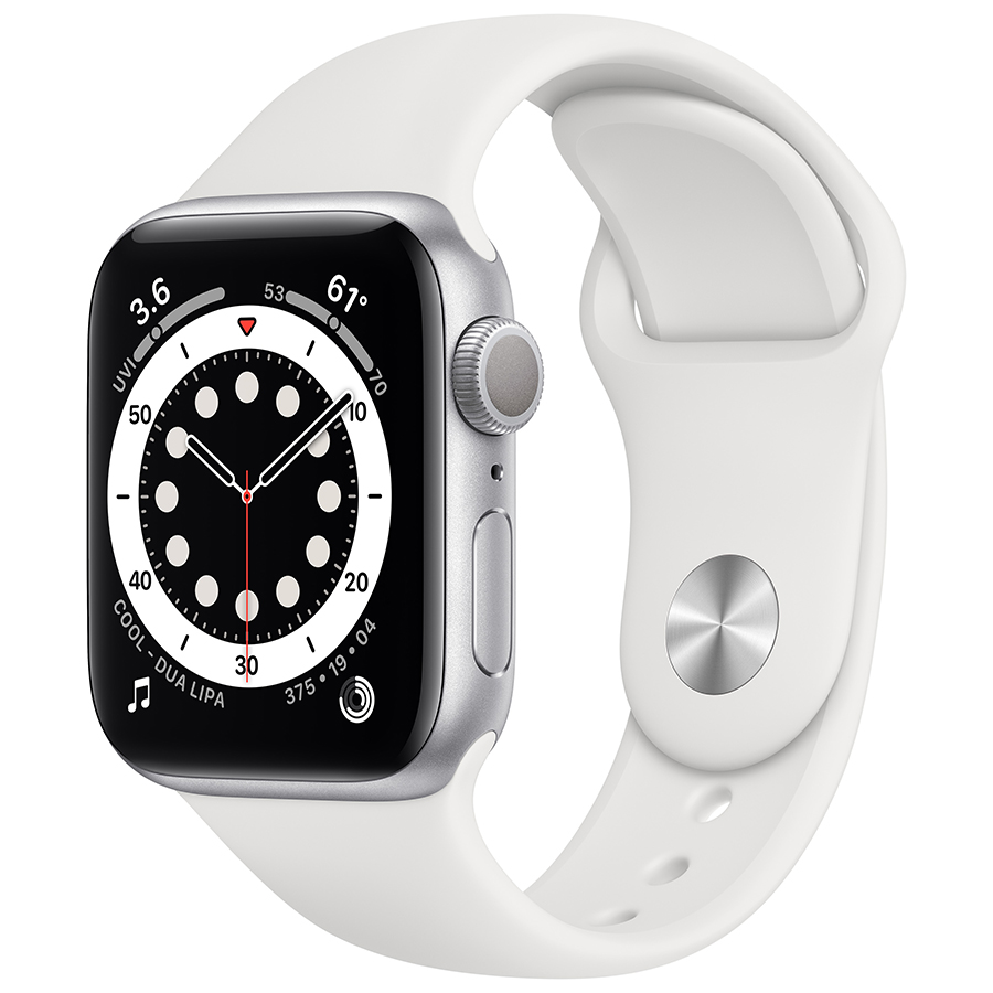 Apple Watch Series 6 GPS Sport Band (Viền Nhôm, Dây Cao Su) - (PRODUCT) RED