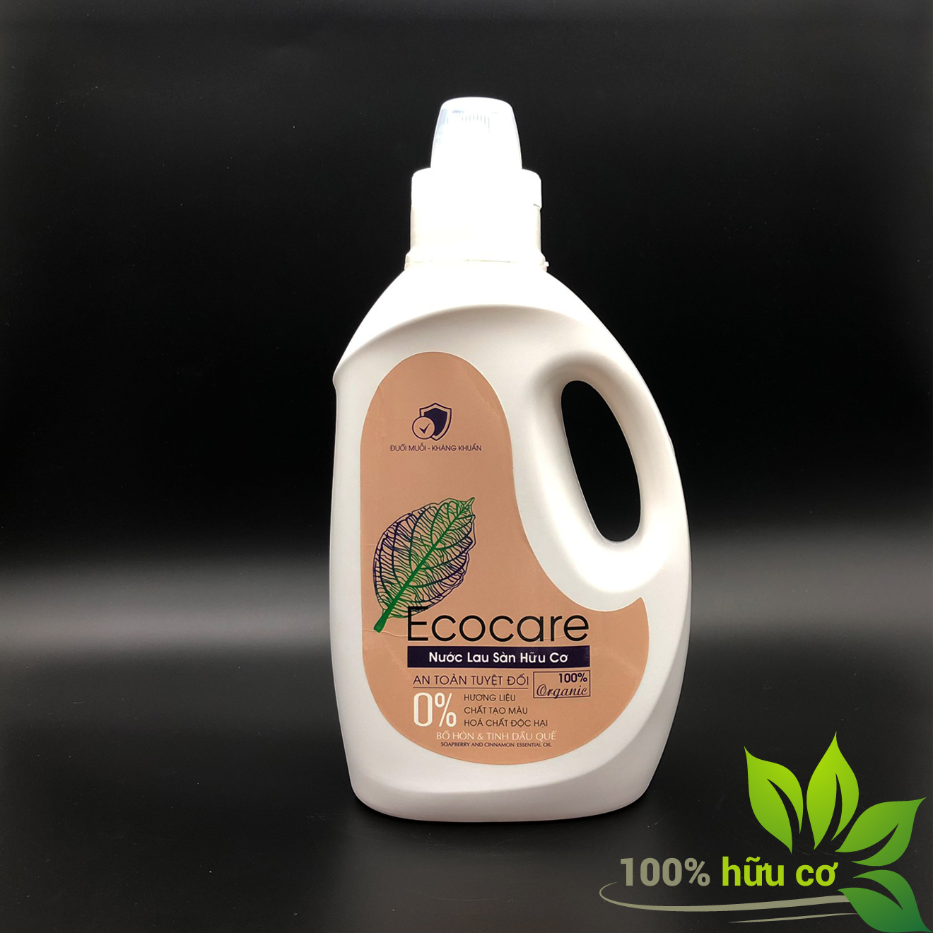 Nước lau sàn hữu cơ đuổi muỗi hương Quế 2000ml thương hiệu Ecocare